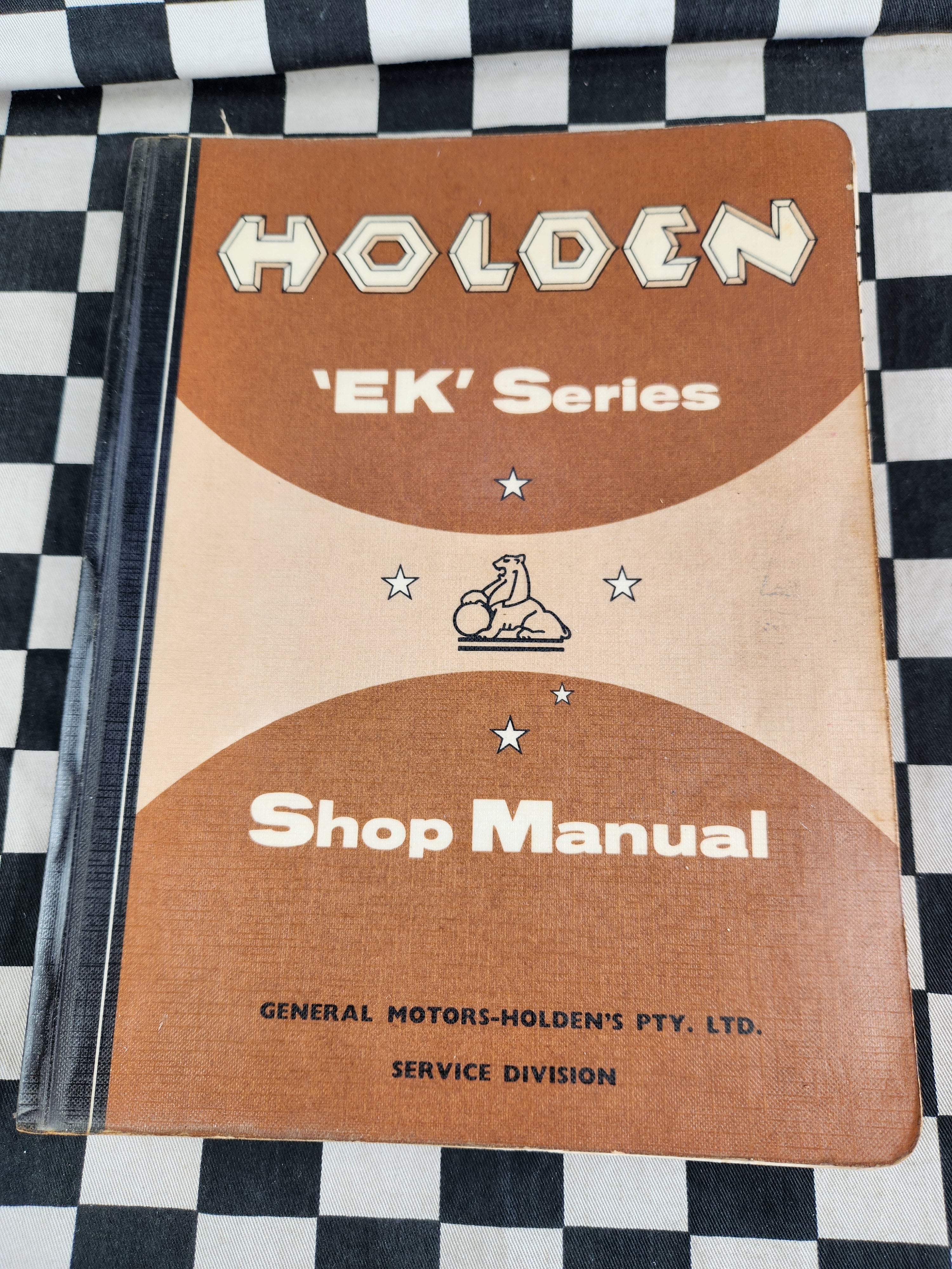 Genuine EK Holden Workshop Manual AMAZING! Condition
