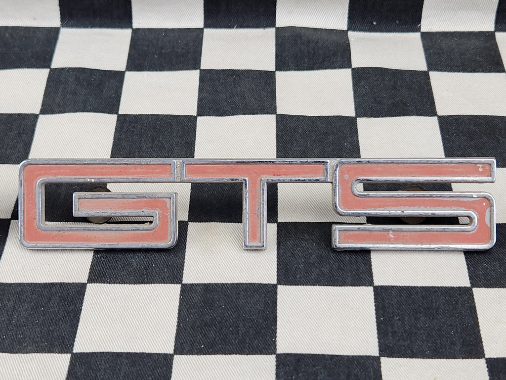 Genuine Holden HK GTS Bonnet/Boot Badges Sold as Pair
