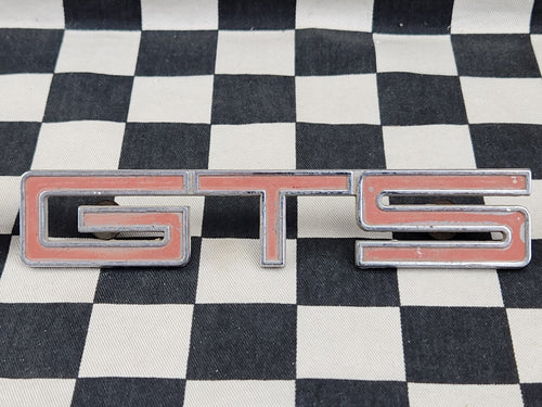 Genuine Holden HK GTS Bonnet/Boot Badges Sold as Pair