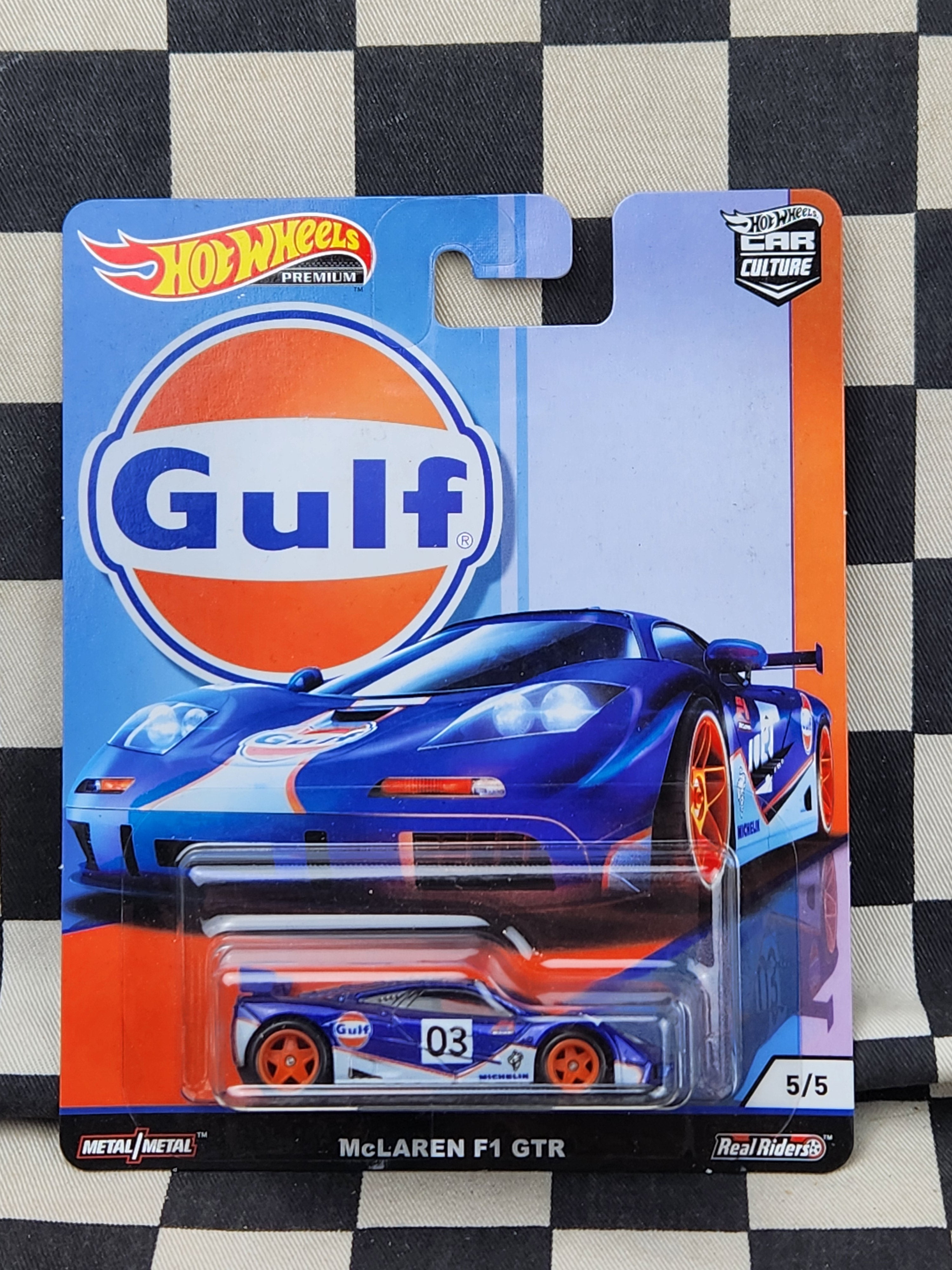 Hot Wheels Premium GULF McLaren F1 GTR