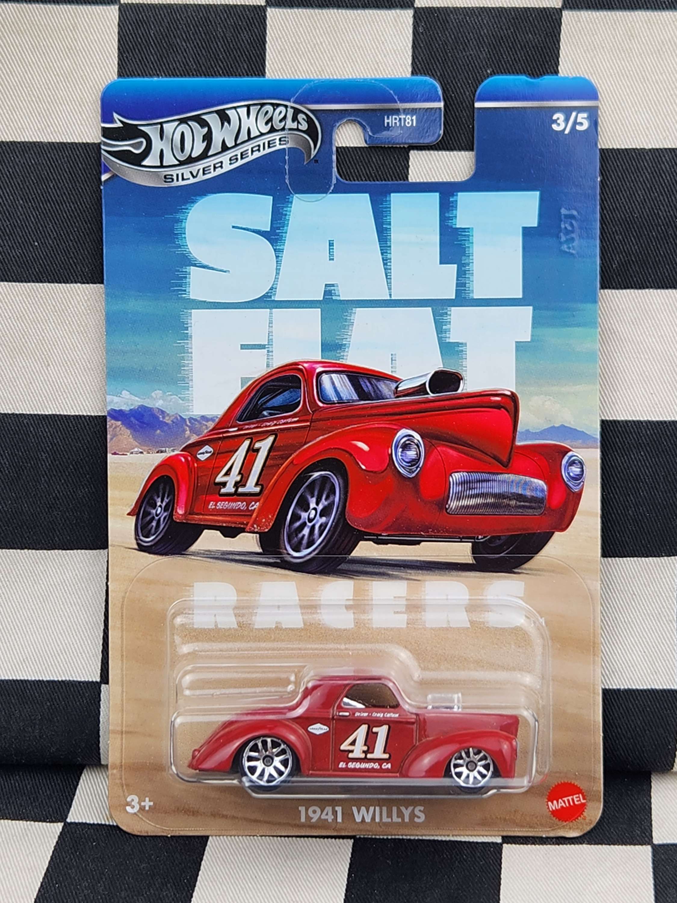 Hot Wheels 2025 Salt Flat Racers 1941 Willys