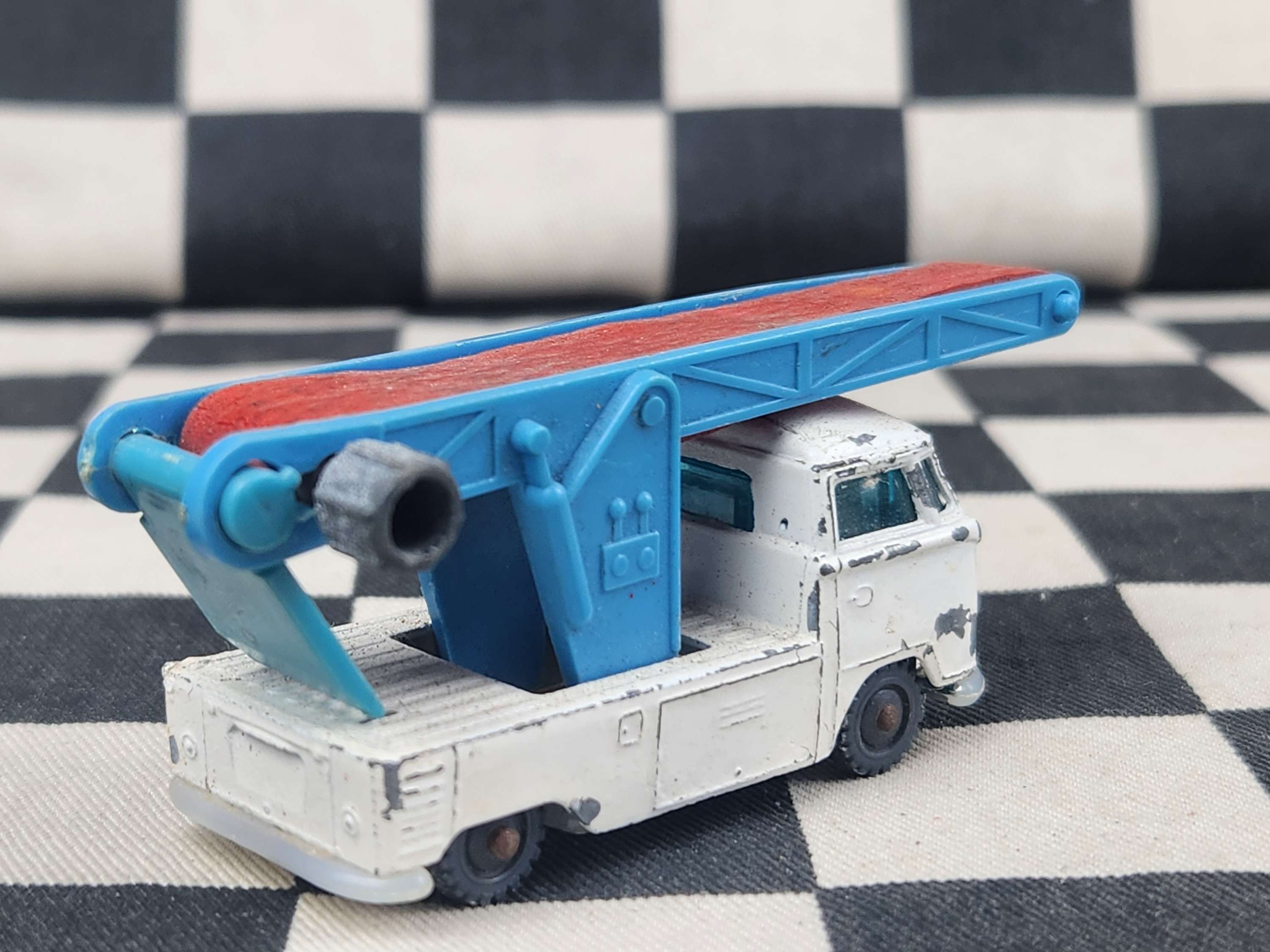 Vintage Loose Husky Volkswagen Airport Conveyor Luggage Truck