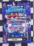 Muscle Machines 66 Pontiac GTO Blue