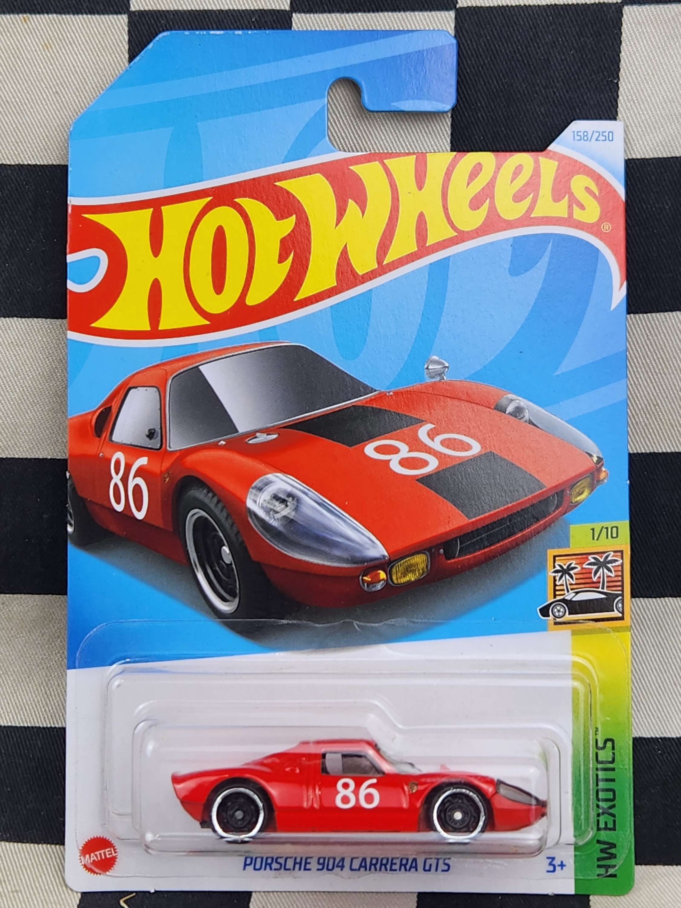 Hot Wheels 2024 Exotics Porsche 904 Carrera GTS Red