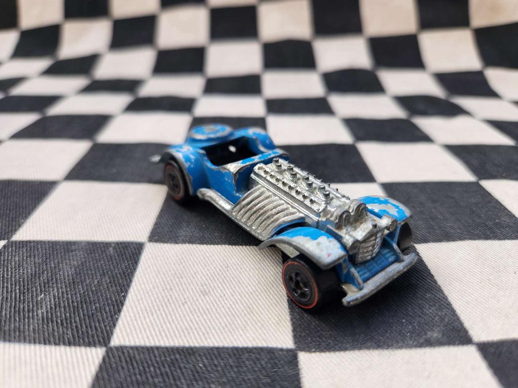 Vintage Loose Hot Wheels Redline Sweet 16 Light Blue Enamel (interior Missing)