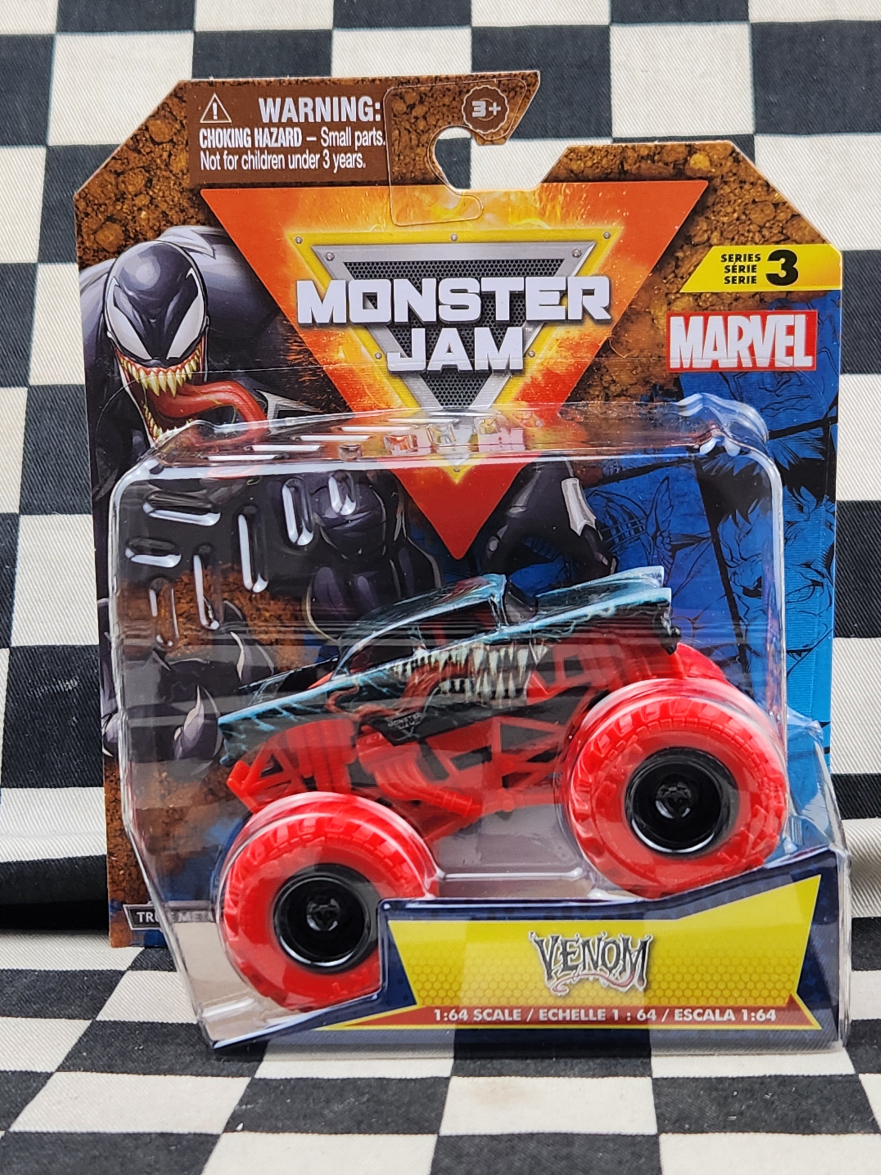 Monster Jam Marvel Venom HTF