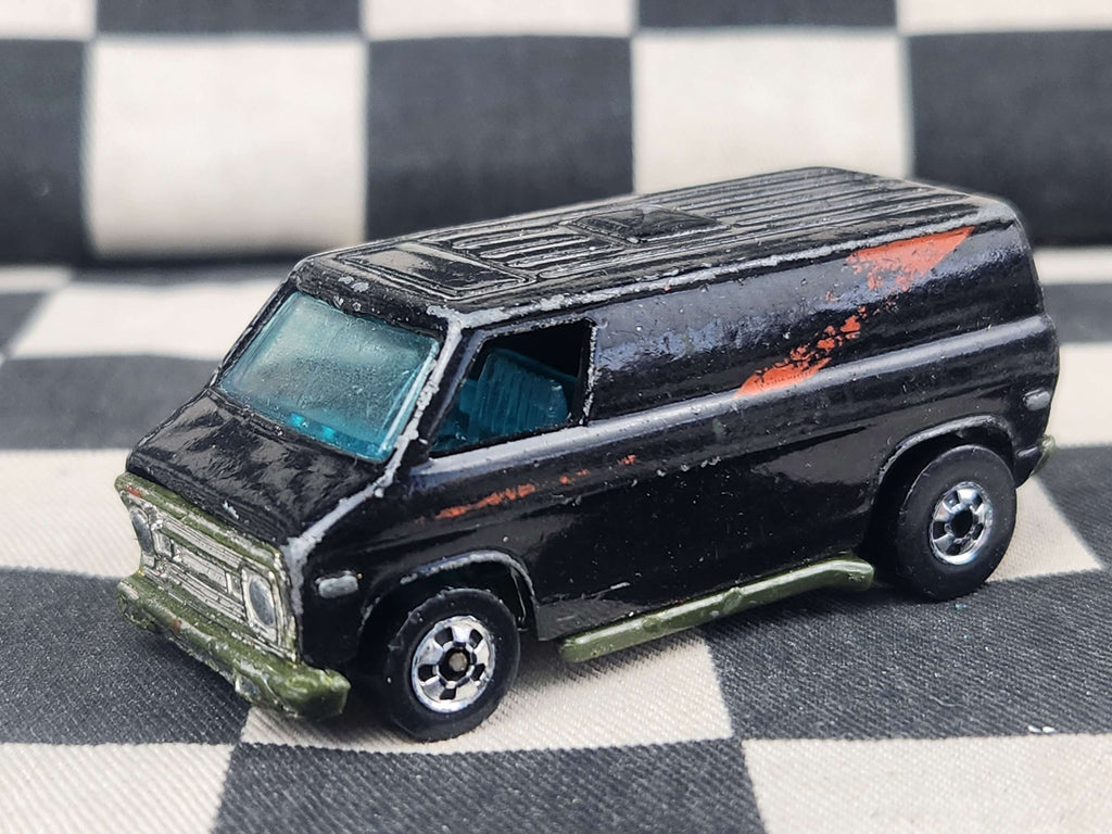 Vintage Loose Hot Wheels Blackwall A TEAM Van