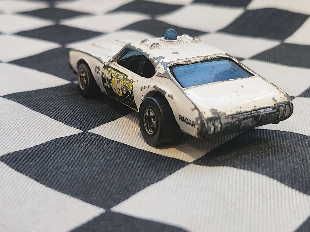 Vintage Loose Hot Wheels Blackwall Olds 442 Police Car