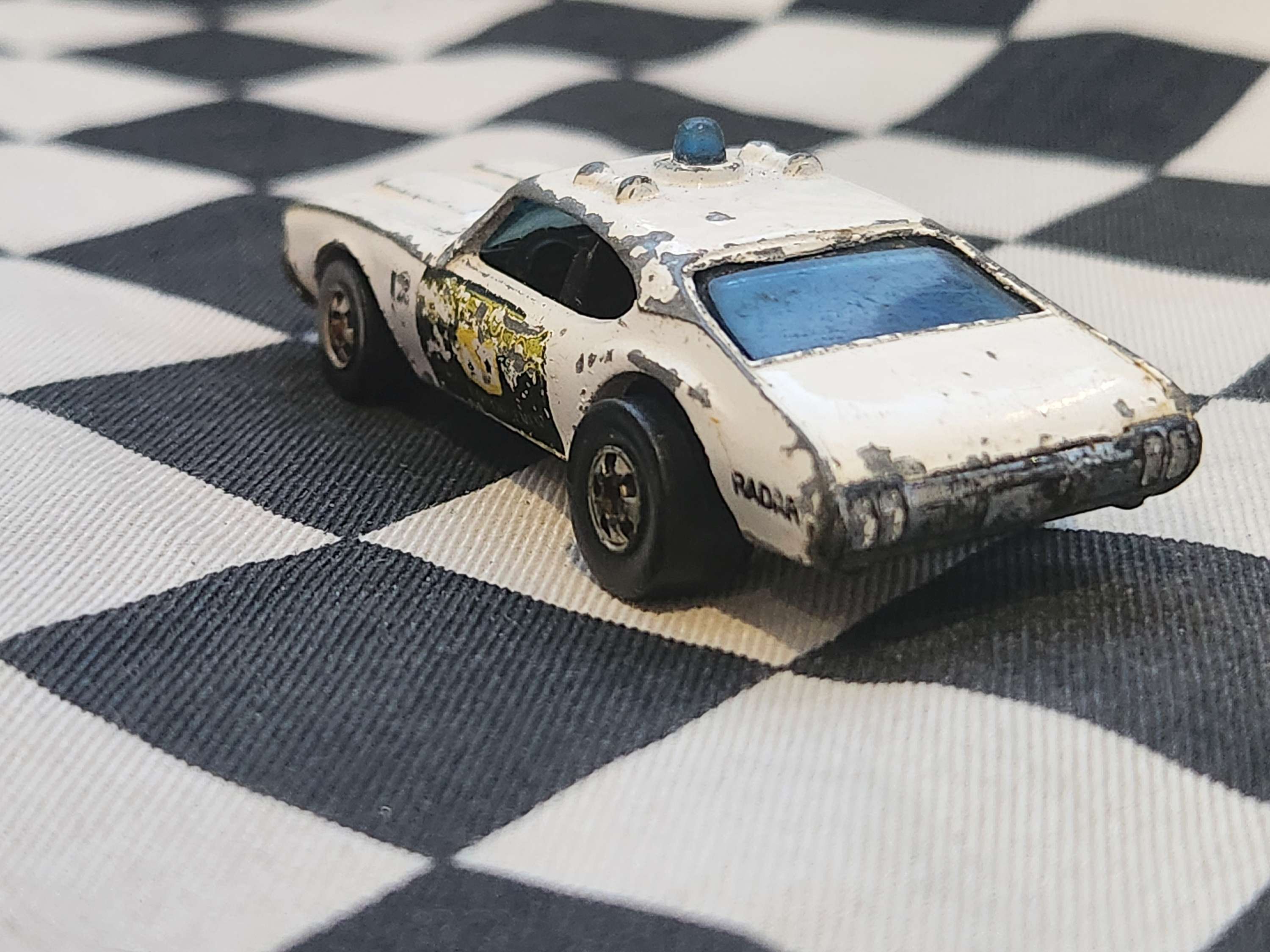 Vintage Loose Hot Wheels Blackwall Olds 442 Police Car