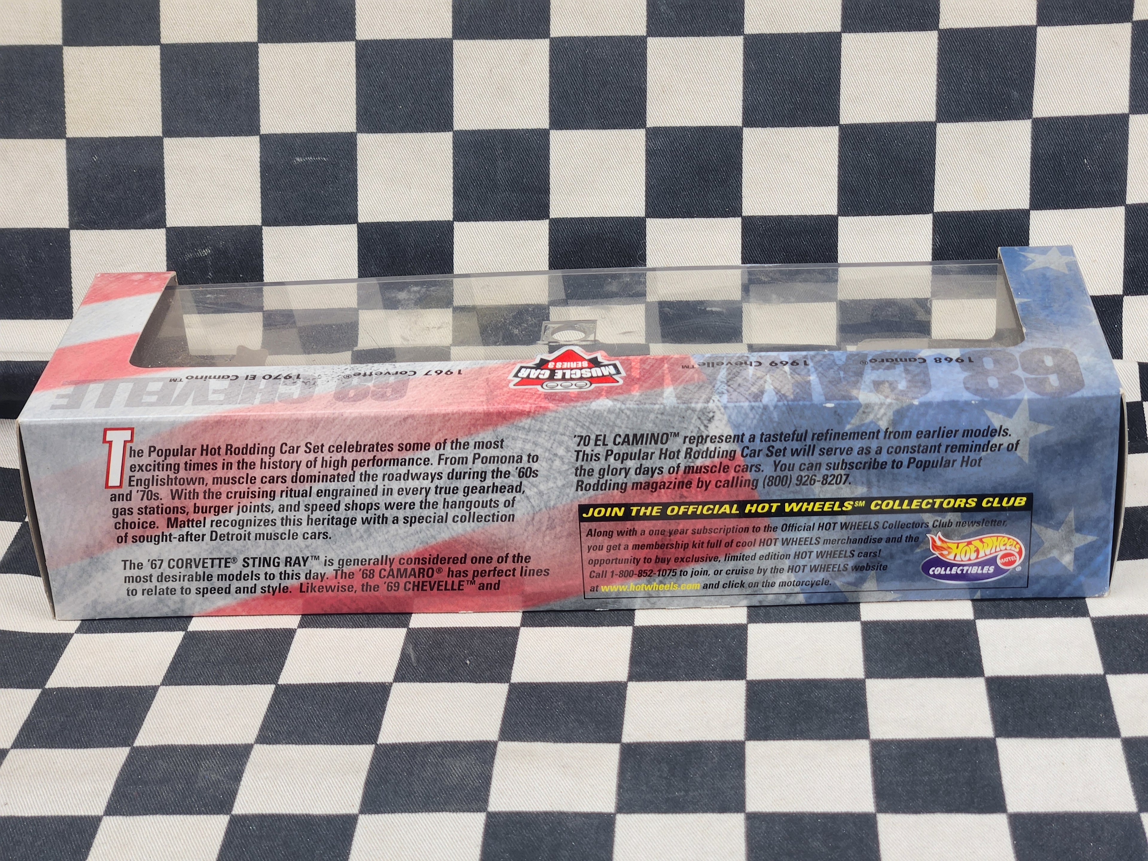 Hot Wheels Collectibles Popular Hot Rodding Box Set Camaro Corvette El Camino