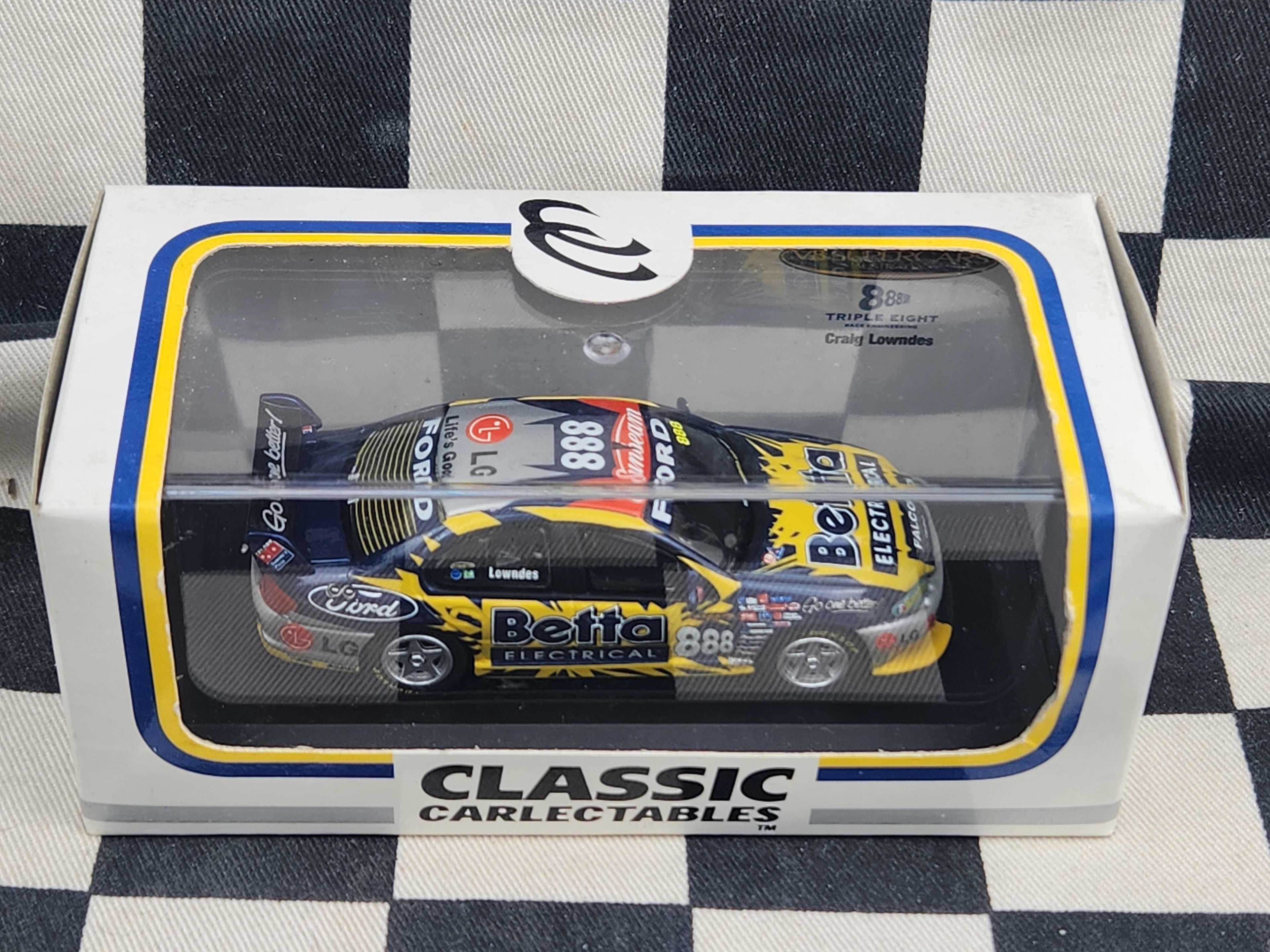 Classic Carlectables 1/64 Ford Falcon BA 888 Craig Lowndes