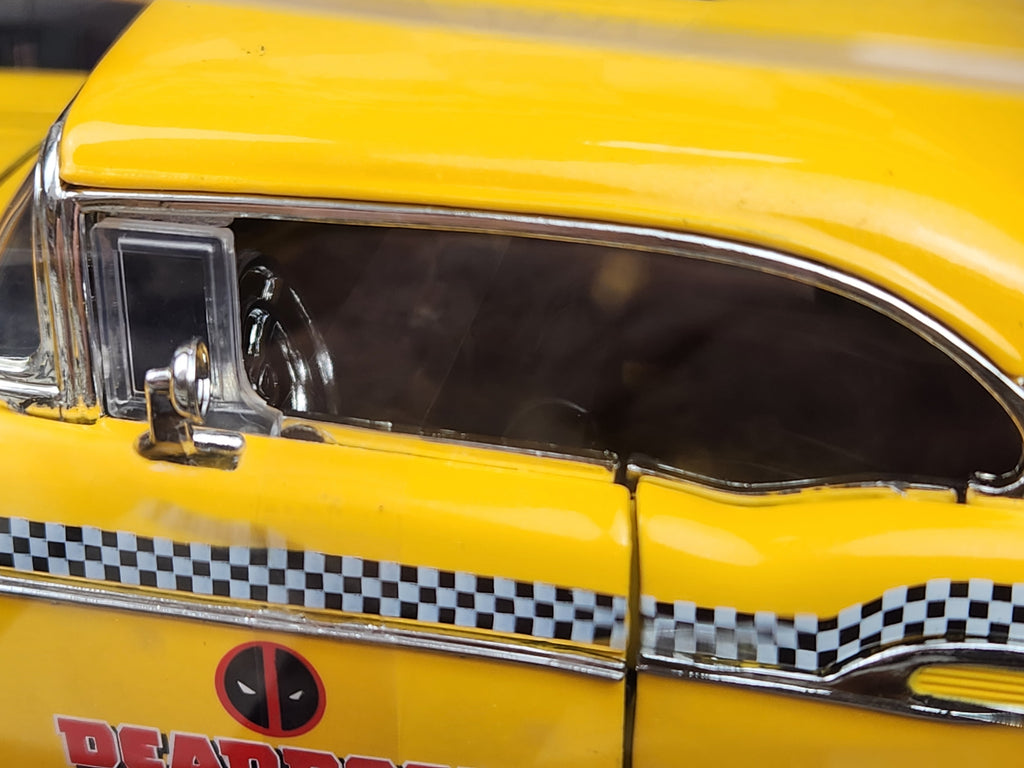 Jada 1:24 Deadpool 1957 Chevrolet Bel Air Taxi