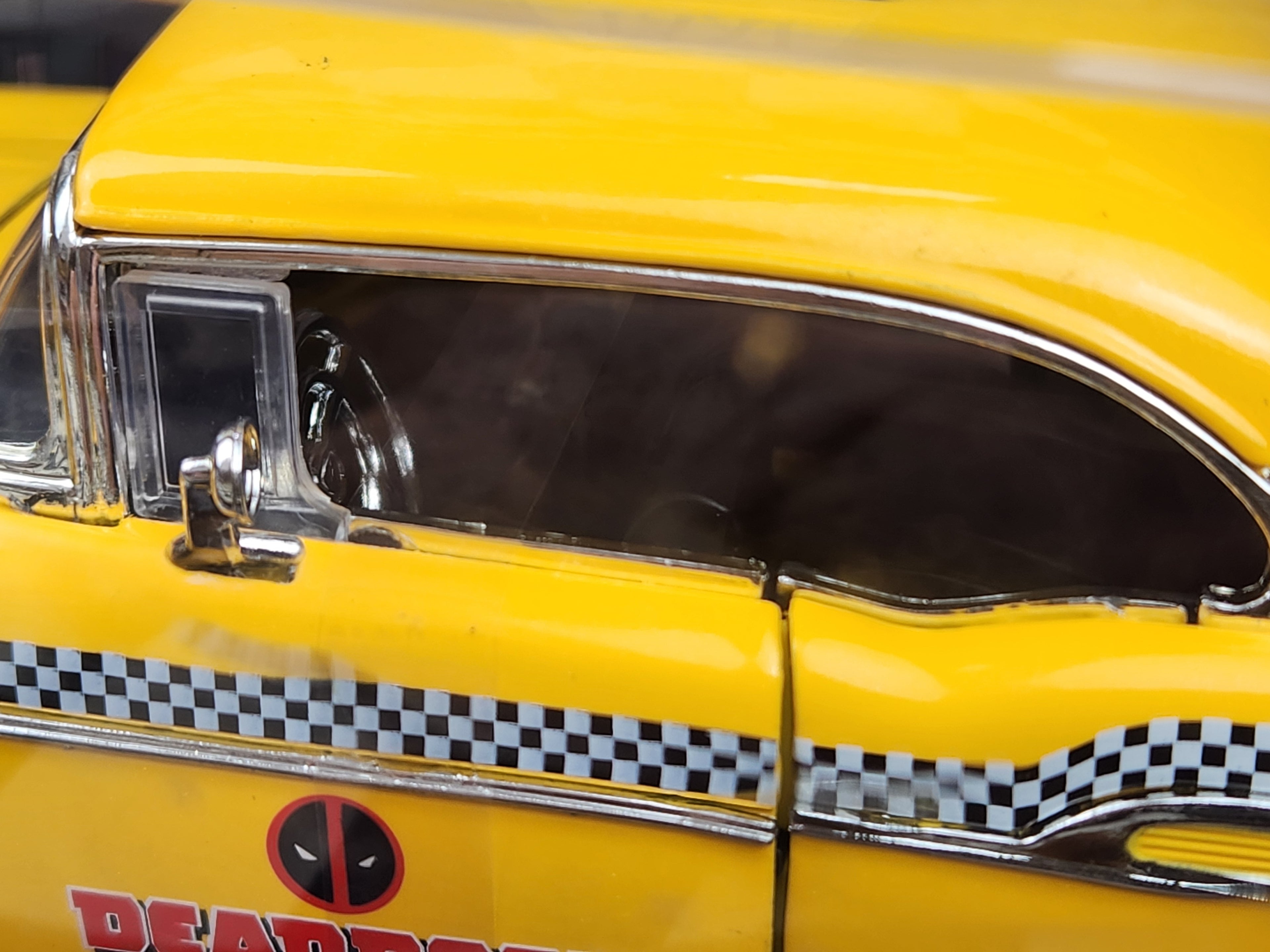 Jada 1:24 Deadpool 1957 Chevrolet Bel Air Taxi