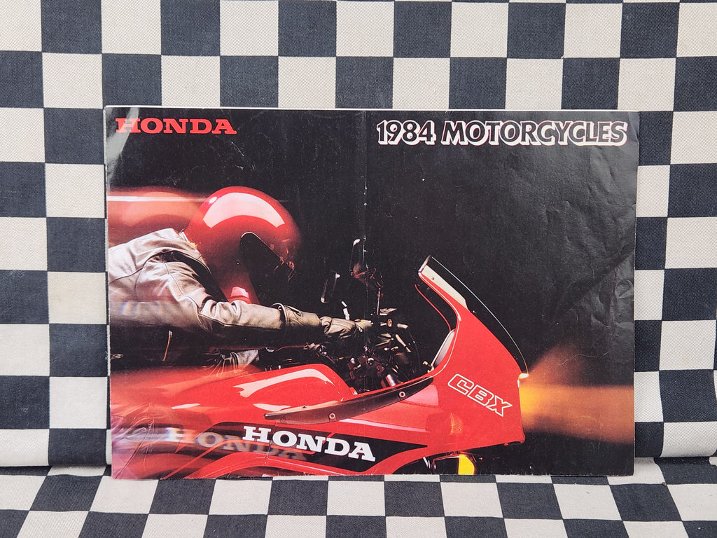 Honda 1984 Motorcycles Full Range Sales Brochure