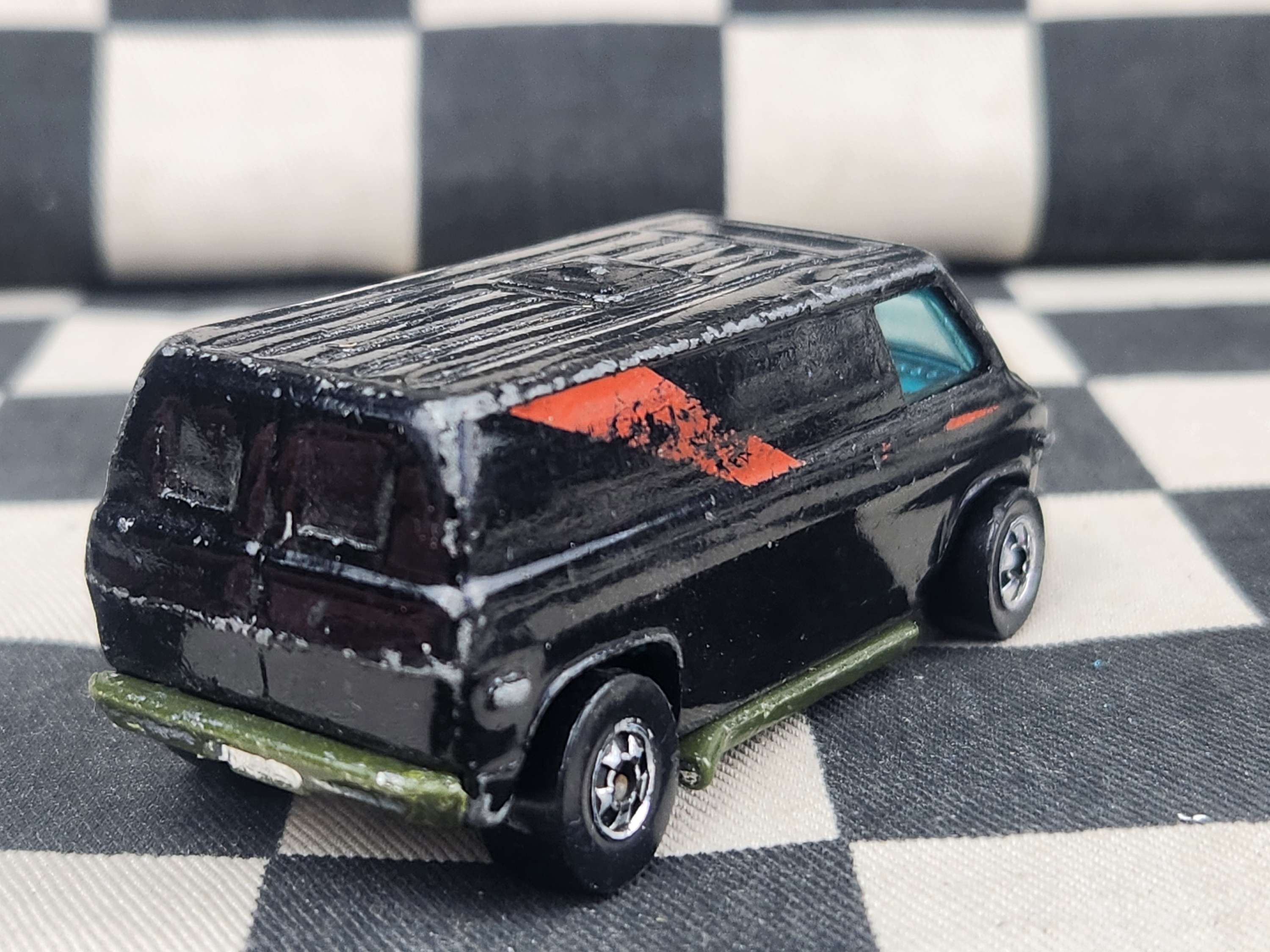 Vintage Loose Hot Wheels Blackwall A TEAM Van