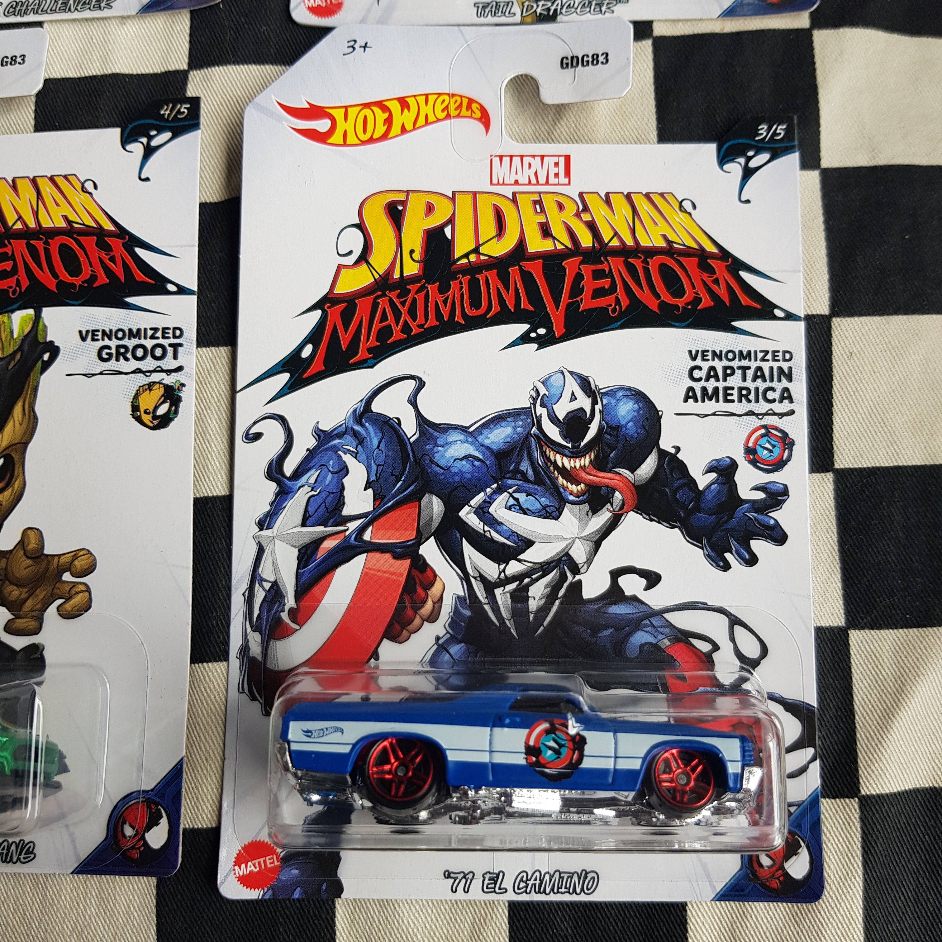 Hot Wheels Spiderman Maximum Venom Choice of 4