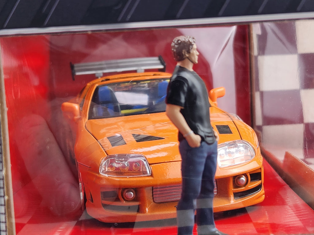 Jada 1/24 Fast & Furious Brian & Toyota Supra