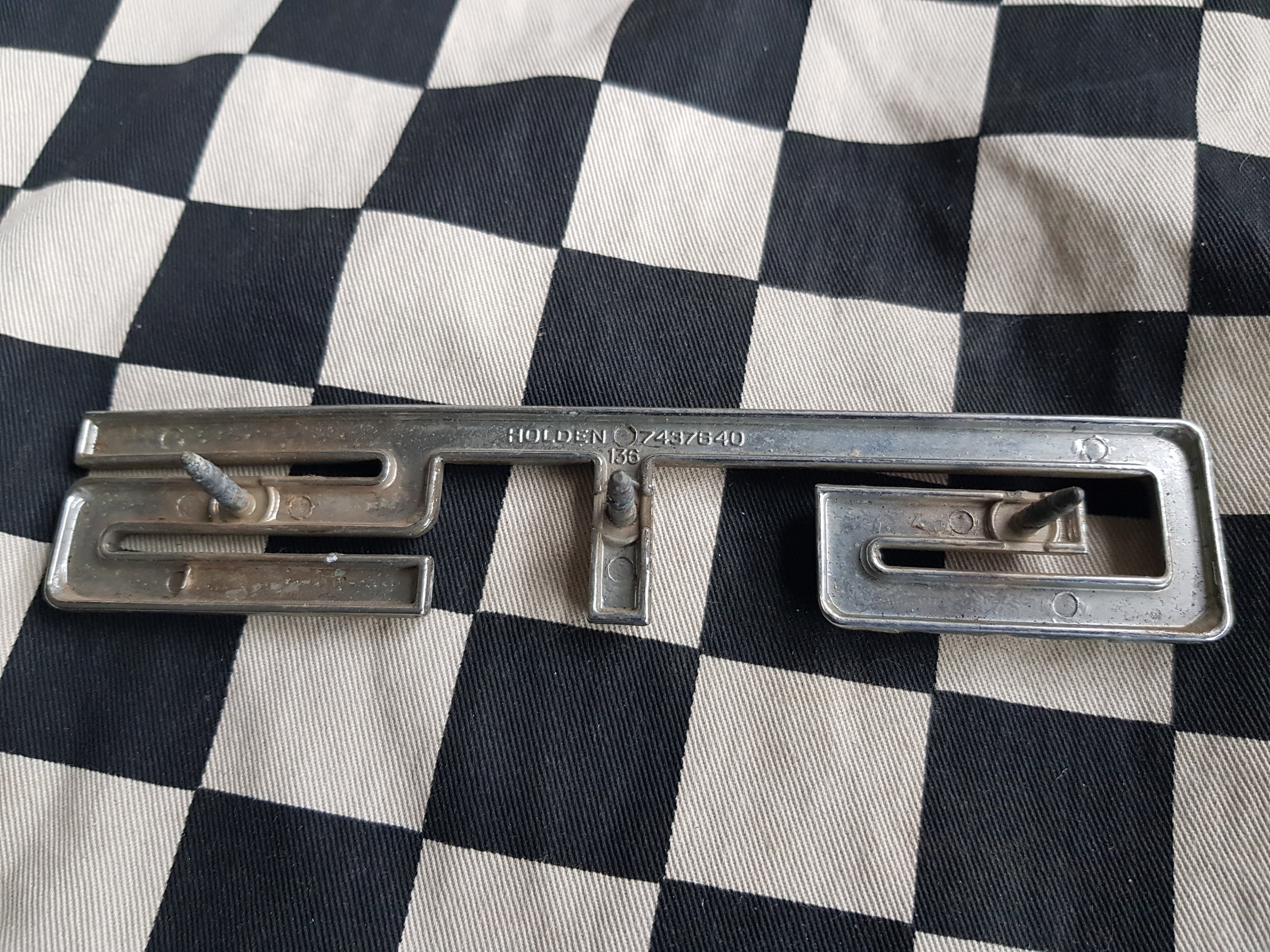 Original Holden HK HT HG GTS Badge Choice of