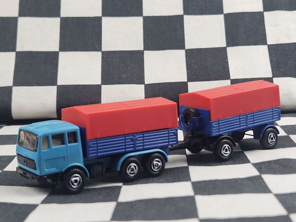Vintage Loose Mint! EFSI Mercedes Benz Truck & Trailer Made in Holland