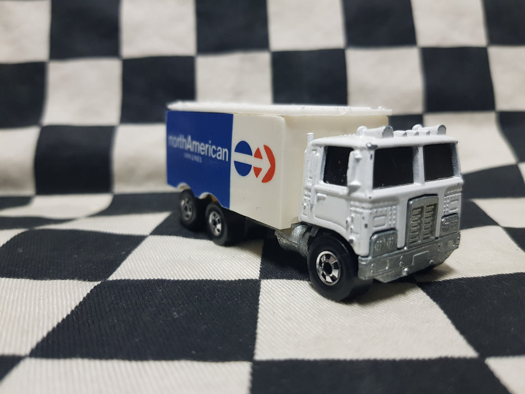 Vintage Loose Hot Wheels Blackwall North American Van Lines Delivery Truck