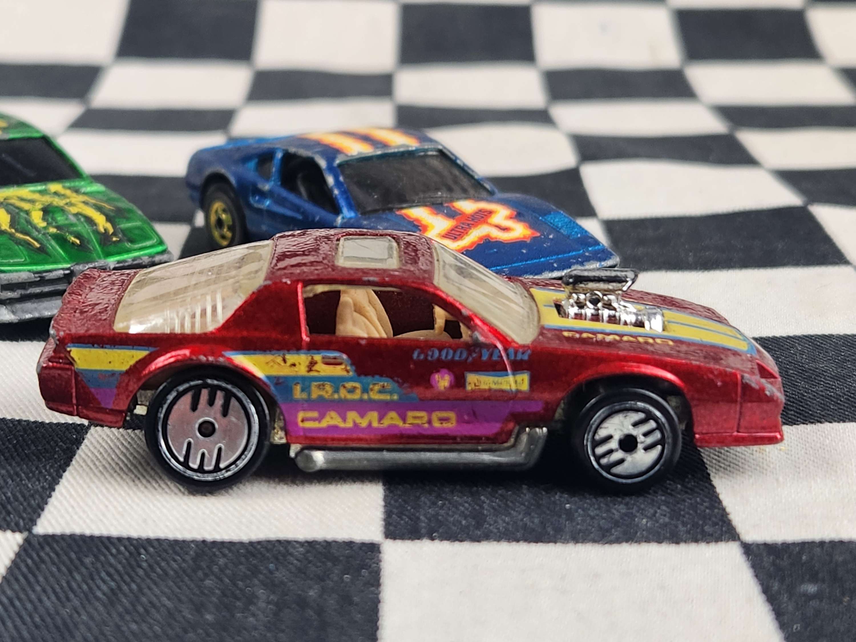 Vintage Loose Hot Wheels Ultra Hots Blown Camaro Ferrari 308 Bmw M1