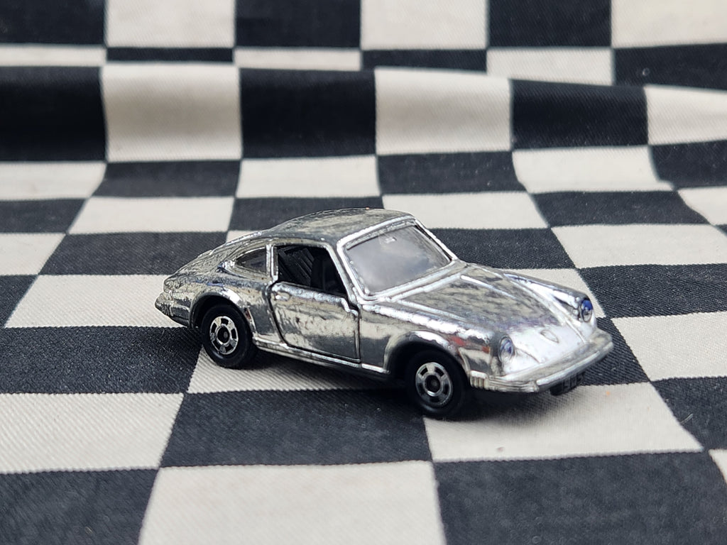 Vintage Loose Tomica Porsche 911 S Chrome VHTF