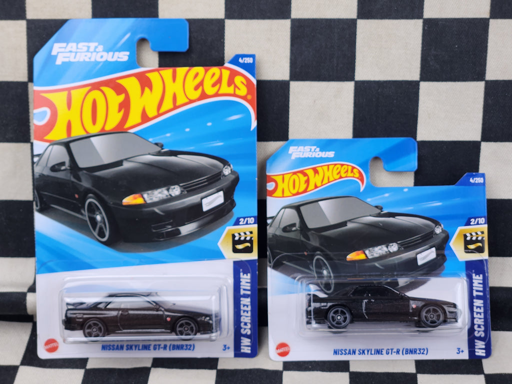 Hot Wheels 2025 Screen Time Fast & Furious Nissan Skyline GTR R32 Your Choice of