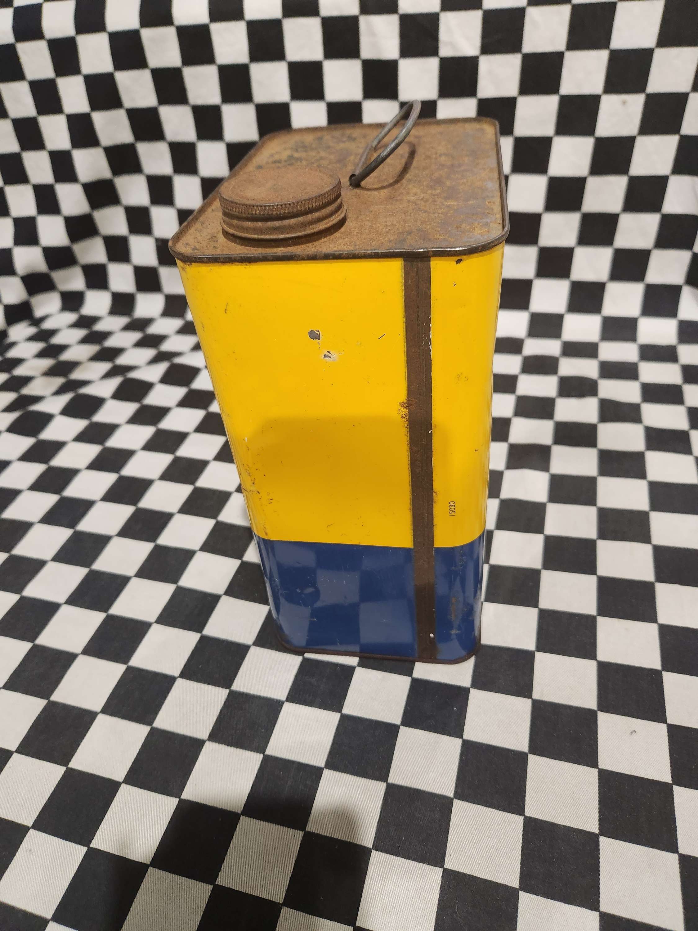 Golden Fleece 1 Gallon Motor Oil Tin