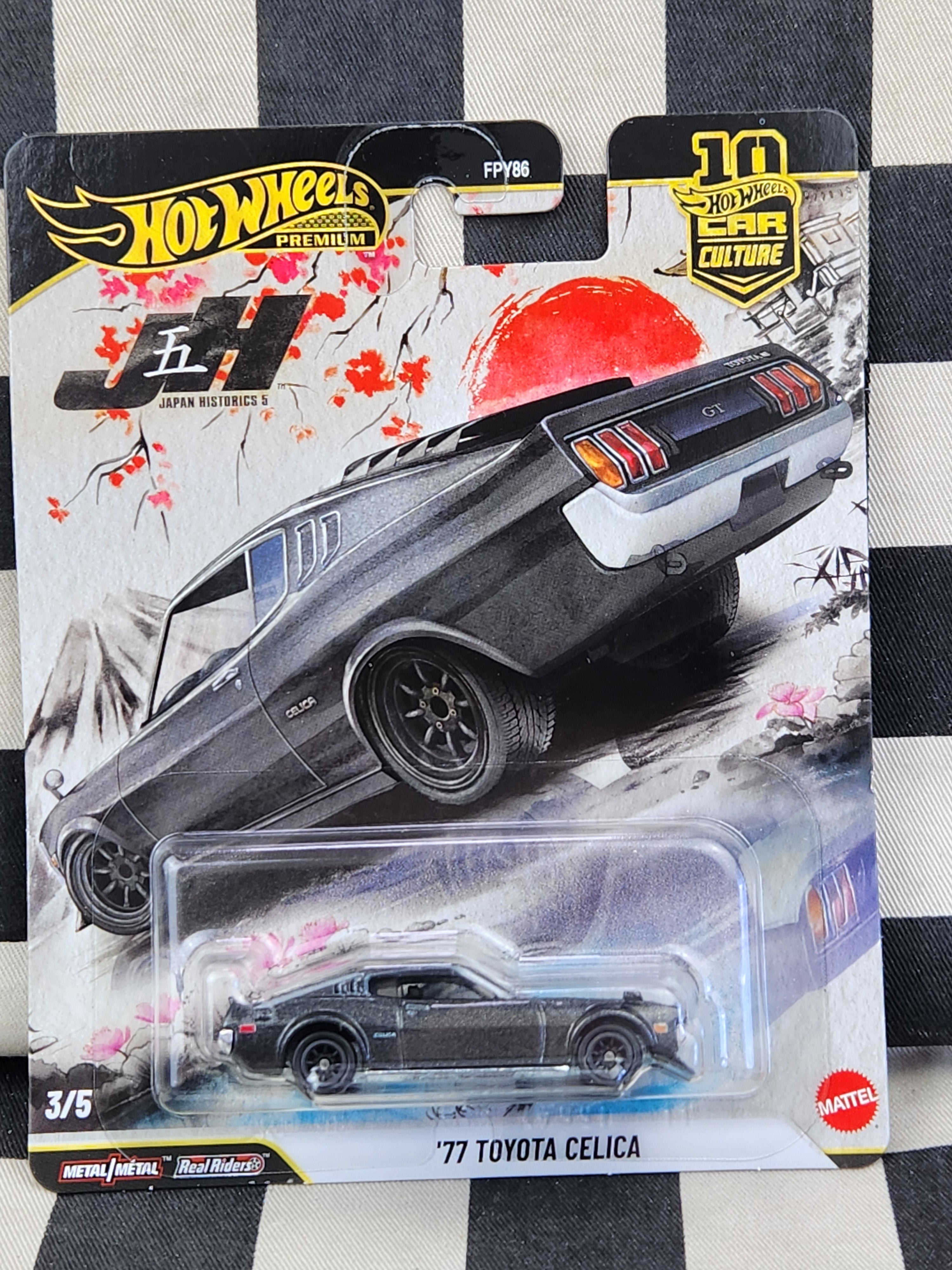 Hot Wheels Premium Japan Historics JH5 77 Toyota Celica