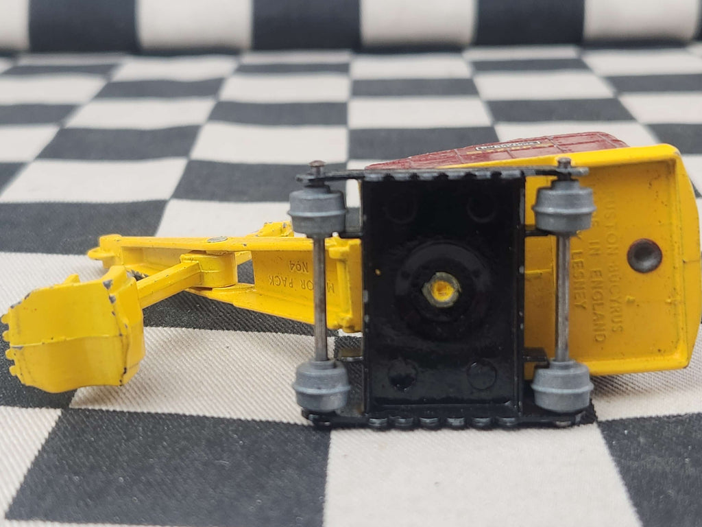 Vintage Loose Matchbox Lesney Major Pack Ruston Bucyrus Excavator