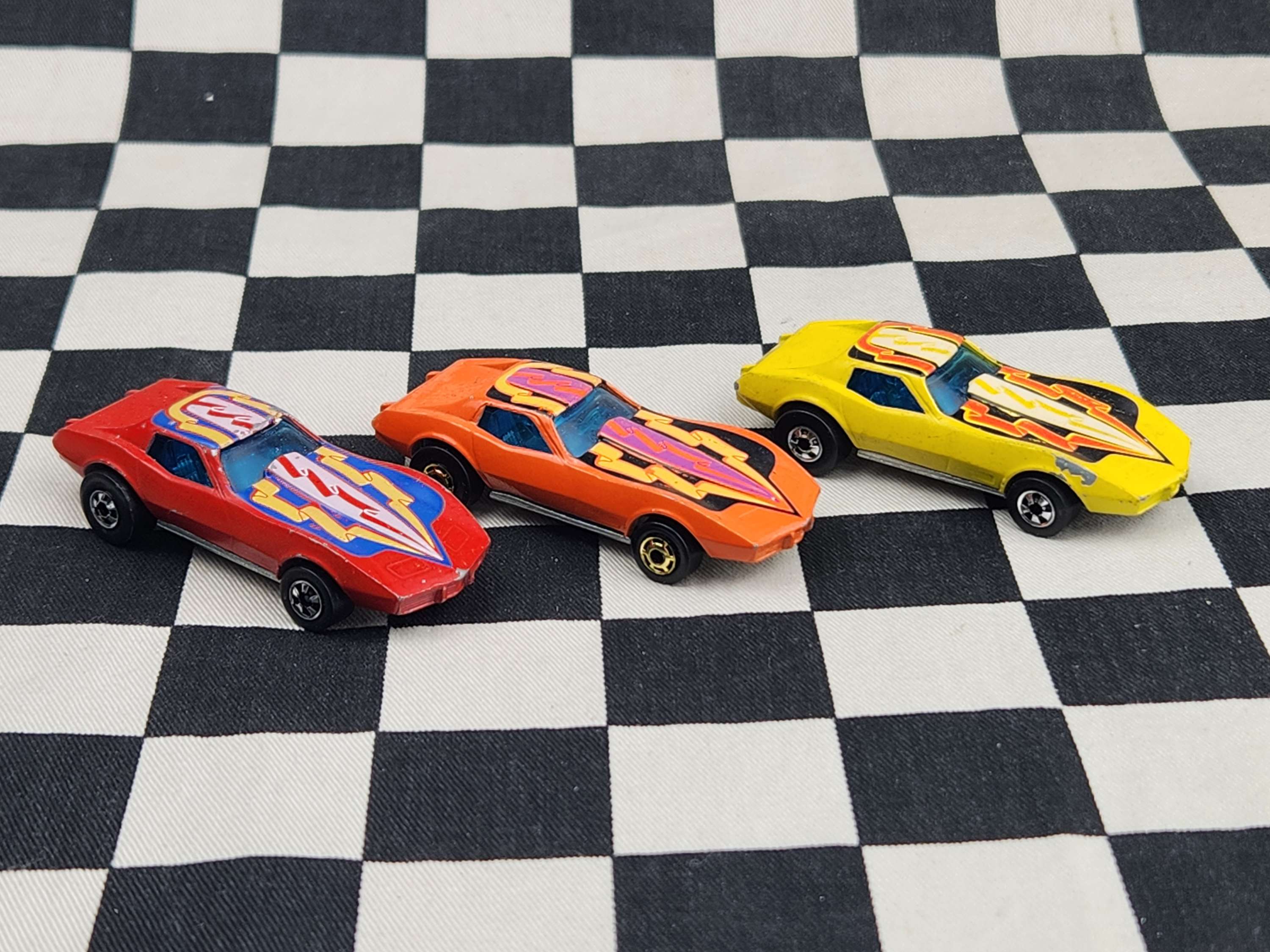 Vintage Loose Hot Wheels Blackwall 1975 Corvette Stingray Your Choice of Colours