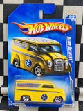 Hot Wheels 2009 Modified Rides Dairy Delivery REDLINE WHEEL VARIATION Yellow