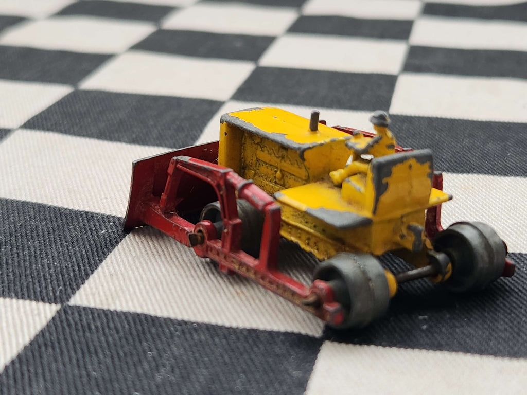 Vintage Loose Lesney Moko #18 Caterpillar Bulldozer