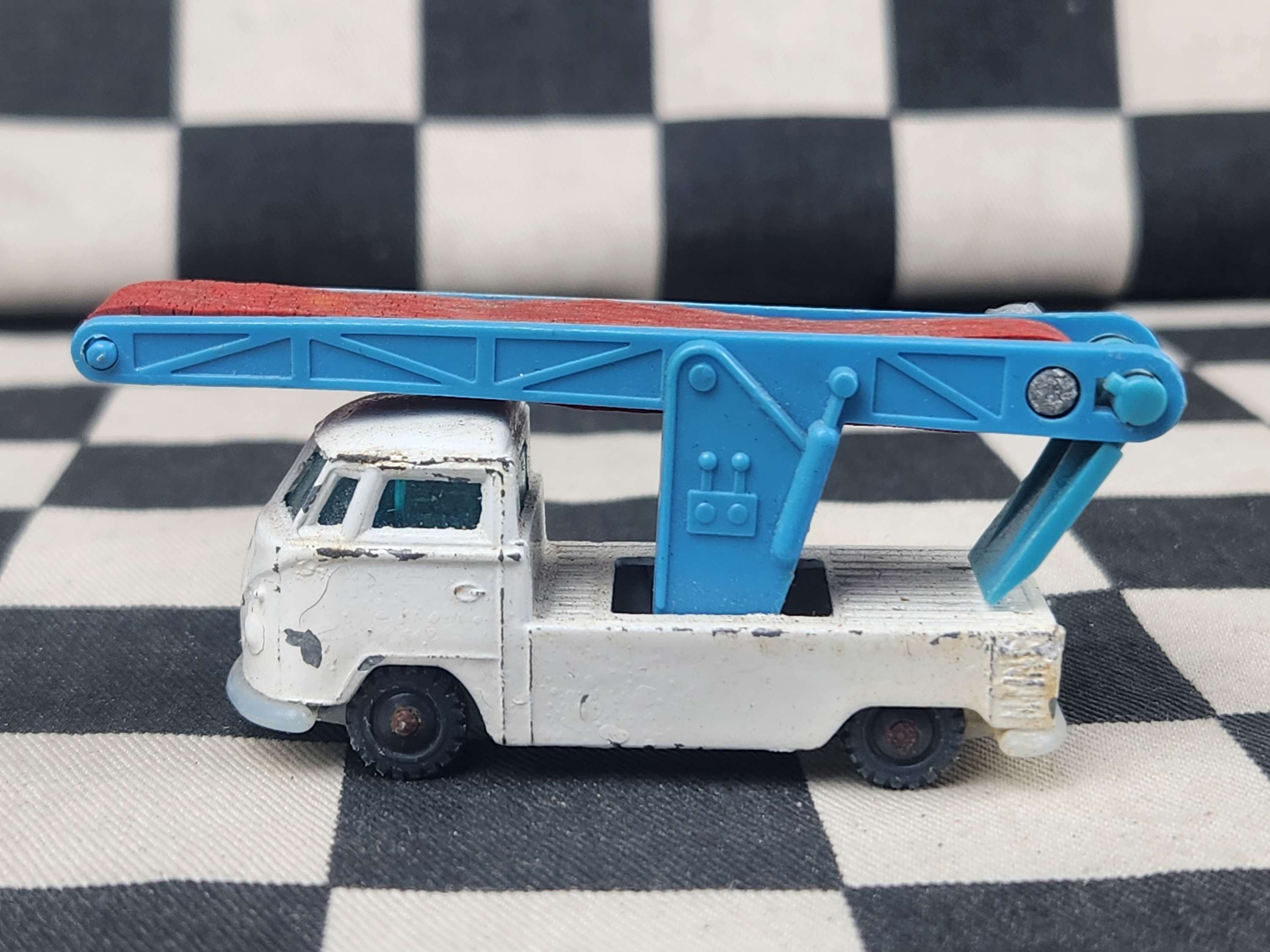 Vintage Loose Husky Volkswagen Airport Conveyor Luggage Truck