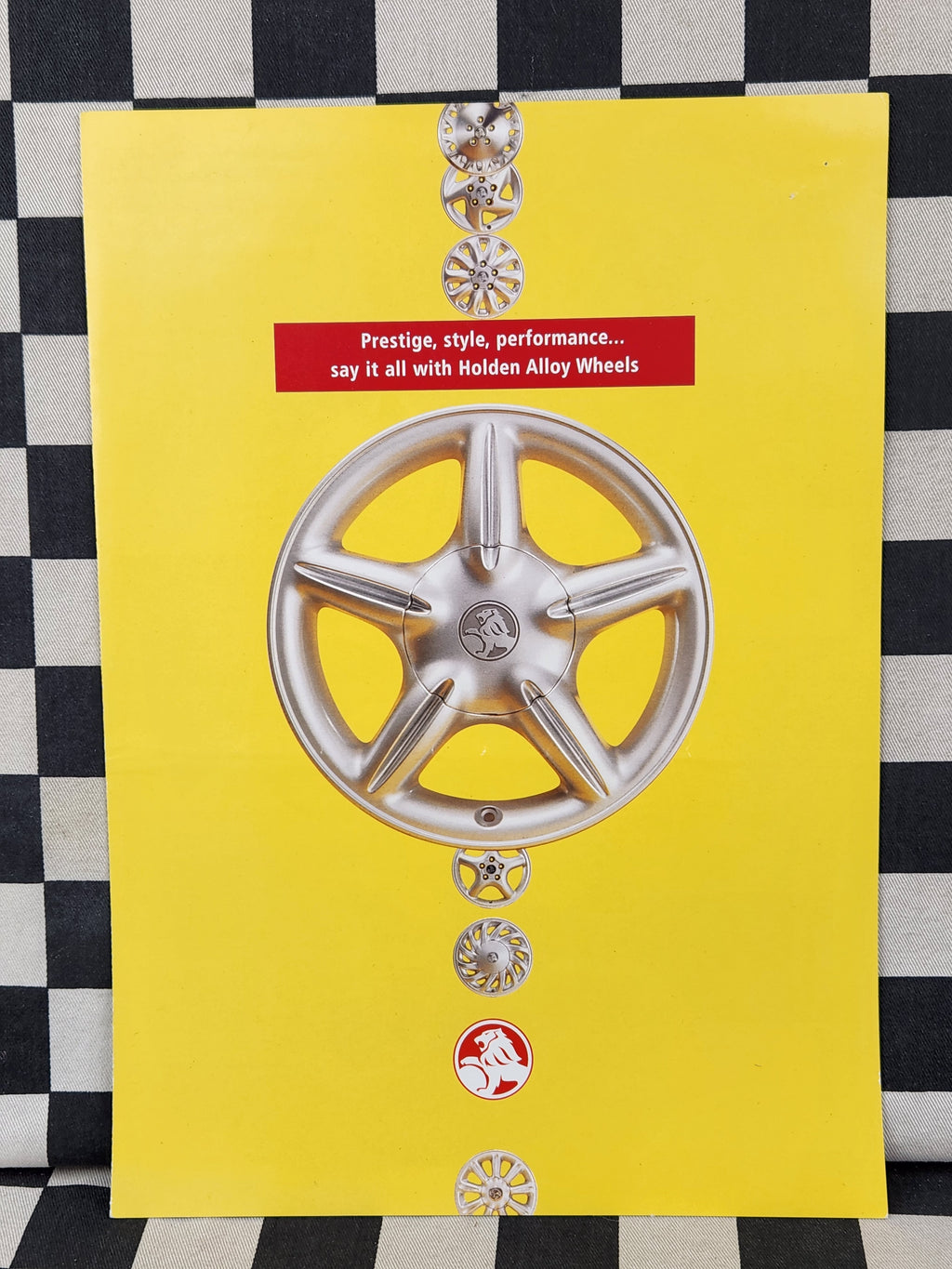 Holden Alloy Wheels Sales Brochure