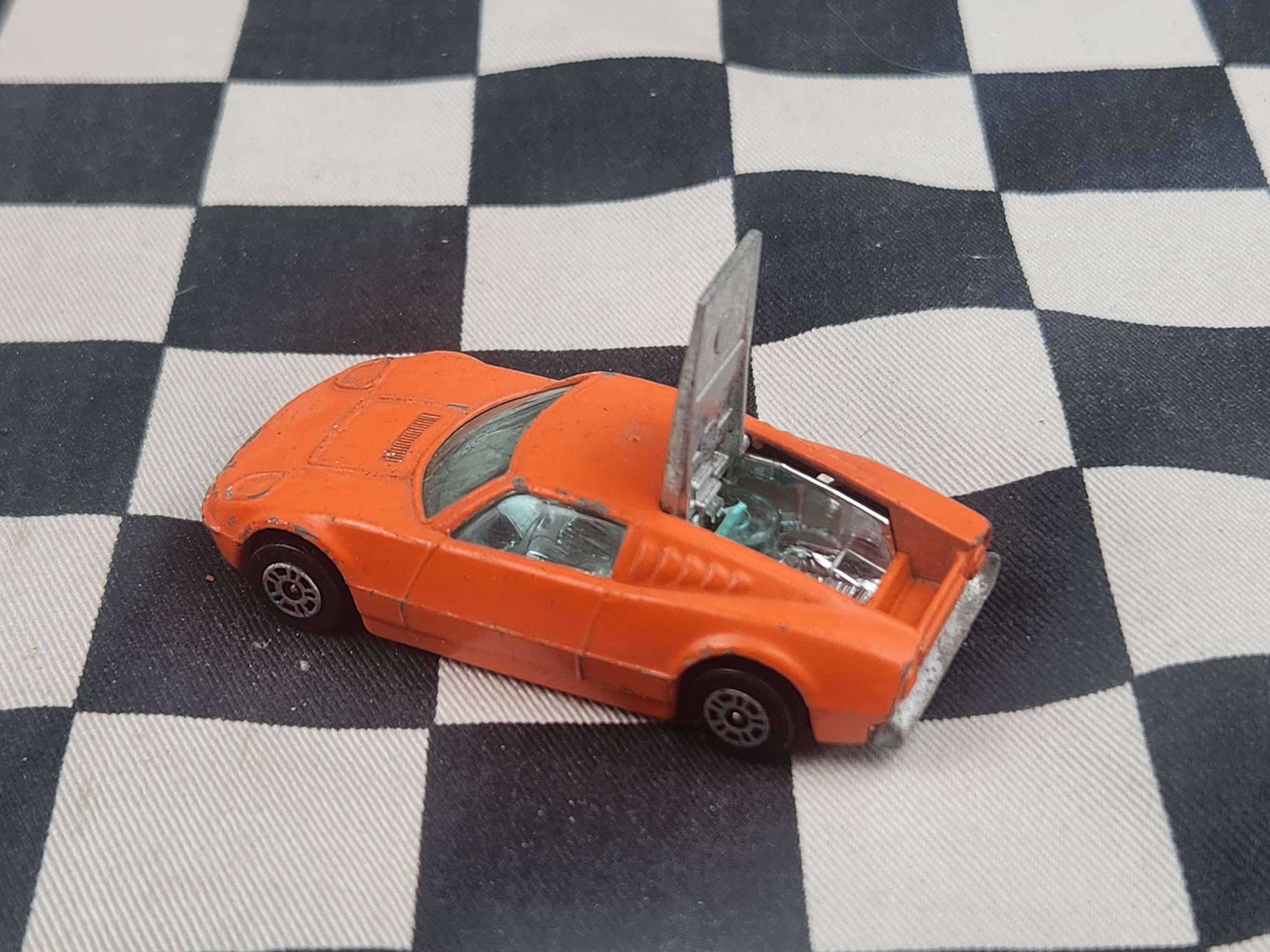 Vintage Loose Corgi Juniors Ford Gt70 Orange