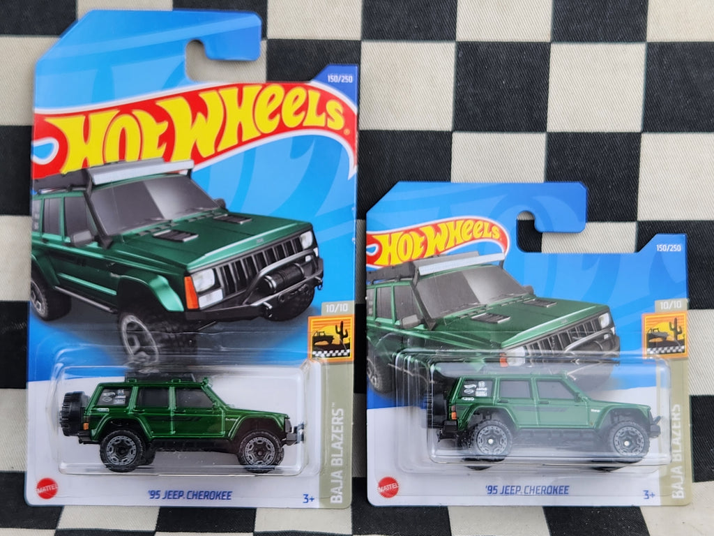 Hot Wheels 2022 Baja Blazers 95 Jeep Cherokee Green Your Choice of