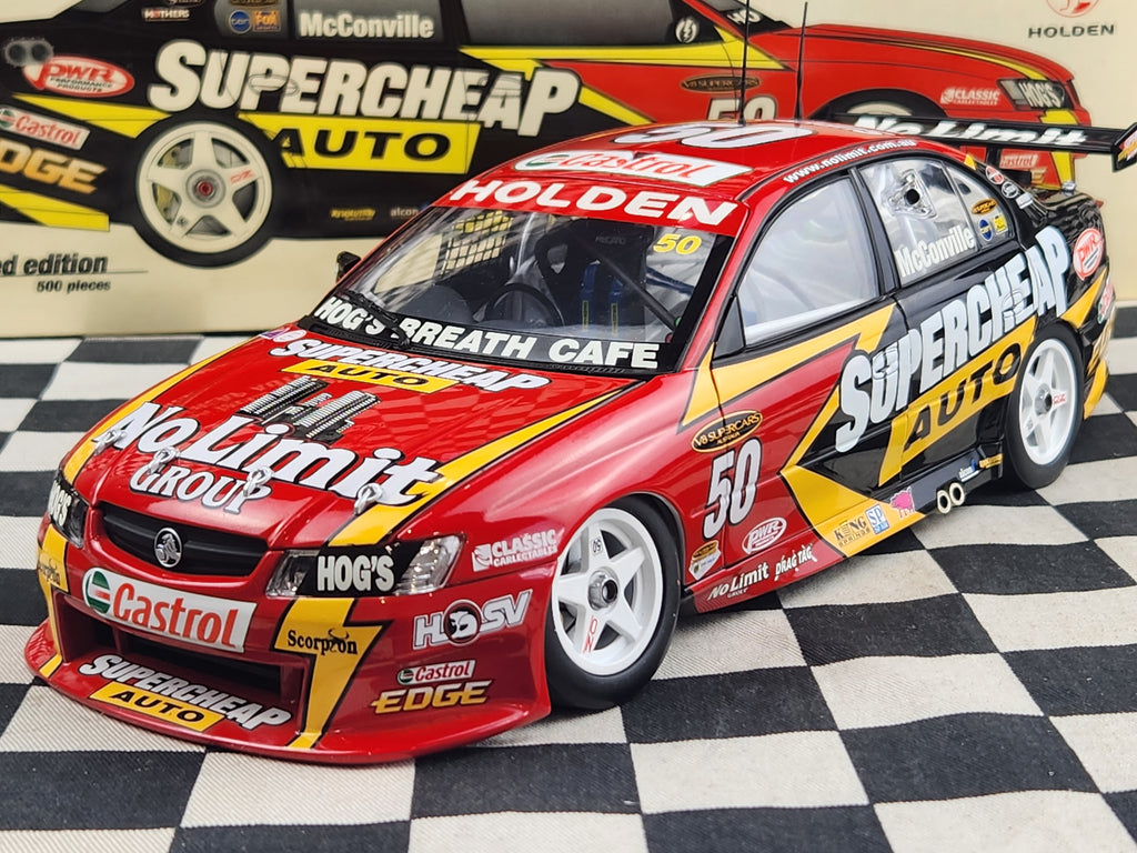 Classic Carlectables 1:18 2006 Supercheap Auto VZ Commodore Cameron McConville
