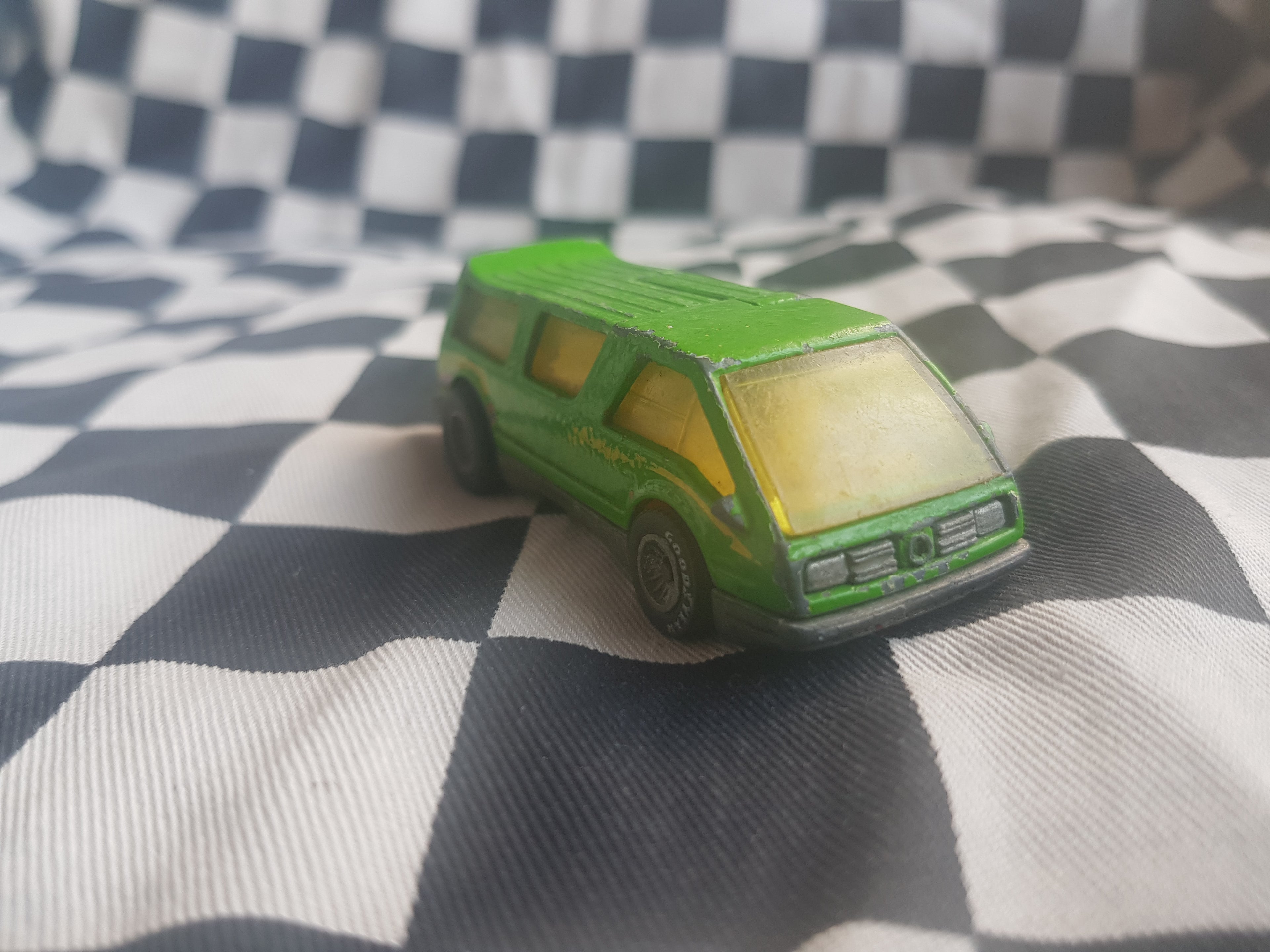 Vintage Hot Wheels Real Riders Dream Van XGW Green HTF