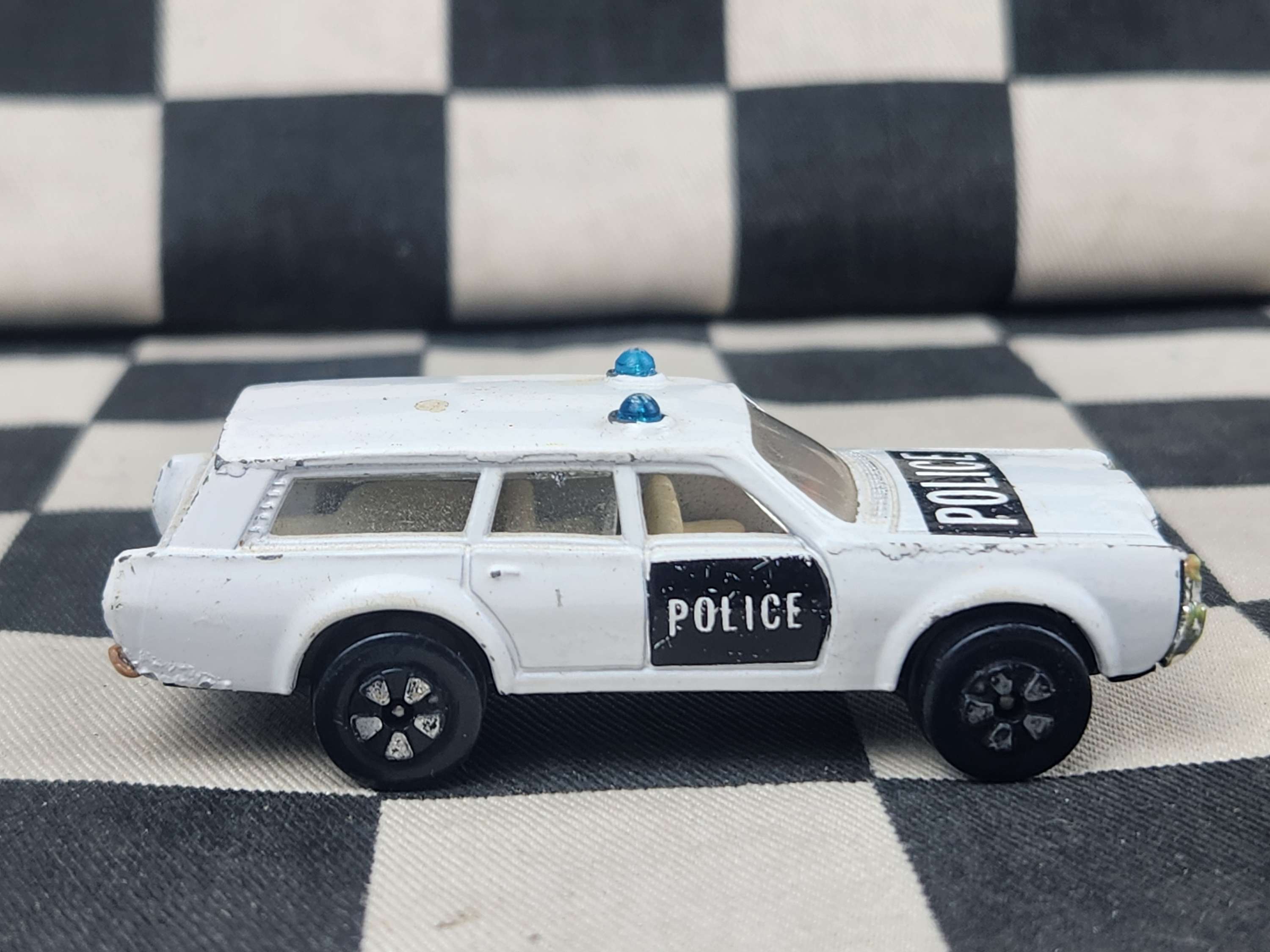 Vintage Loose Playart Murcury Police Wagon