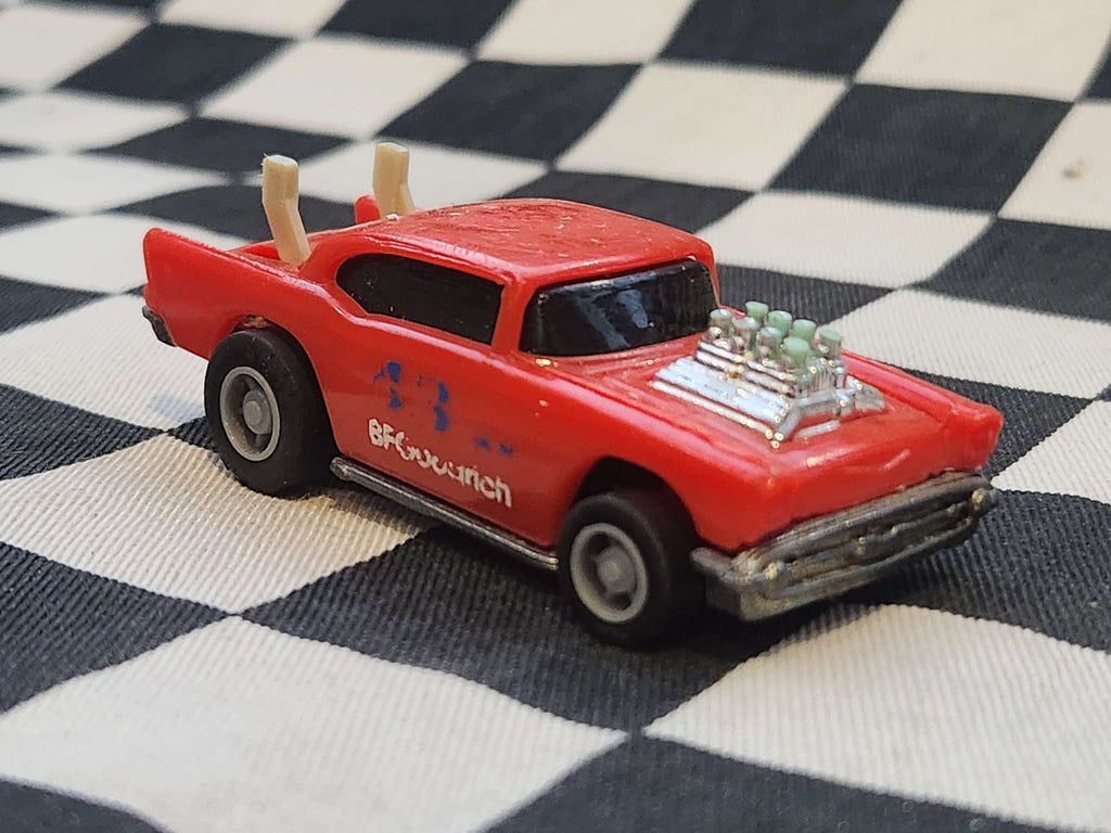 Vintage Loose Hot Wheels Lock Ups 57 Chevy Red