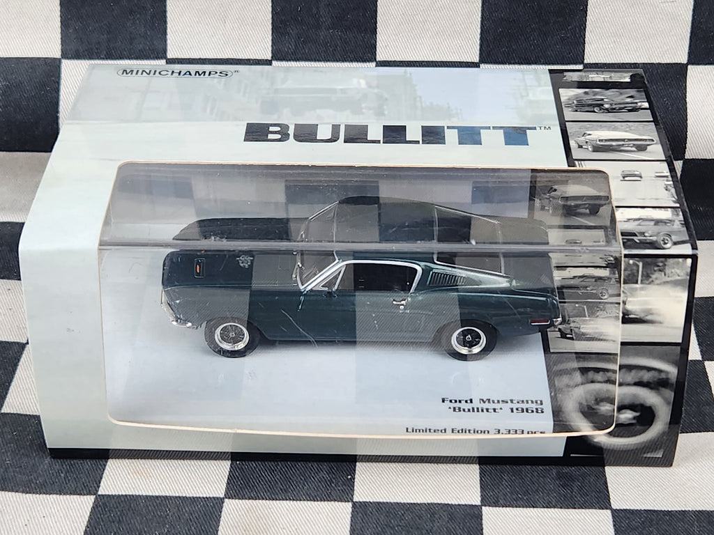Minichamps 1:43 BULLITT 1968 Ford Mustang Limited Edition 3333 pcs