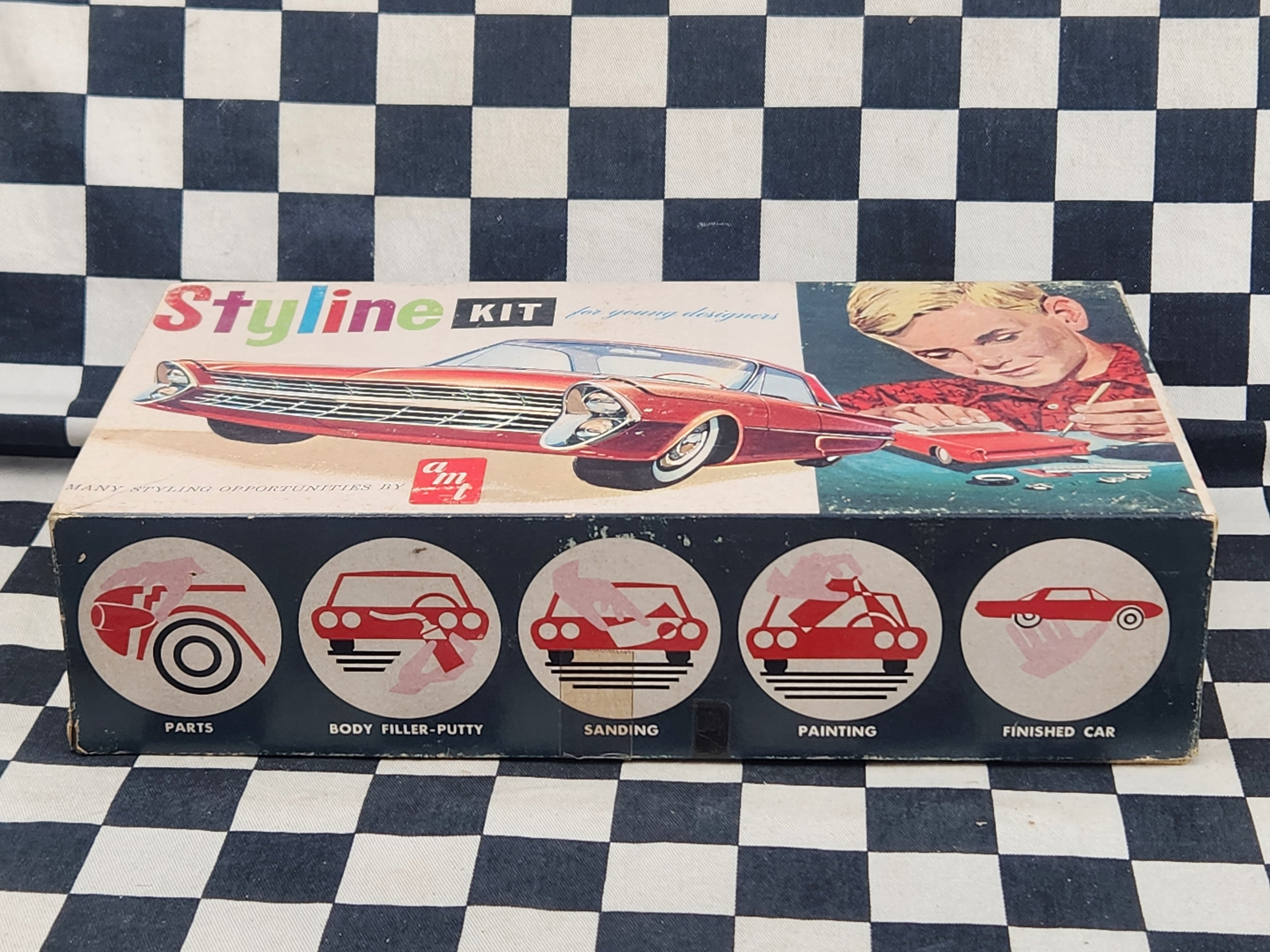 Rare Original AMT Styline Kit Ford Galaxie