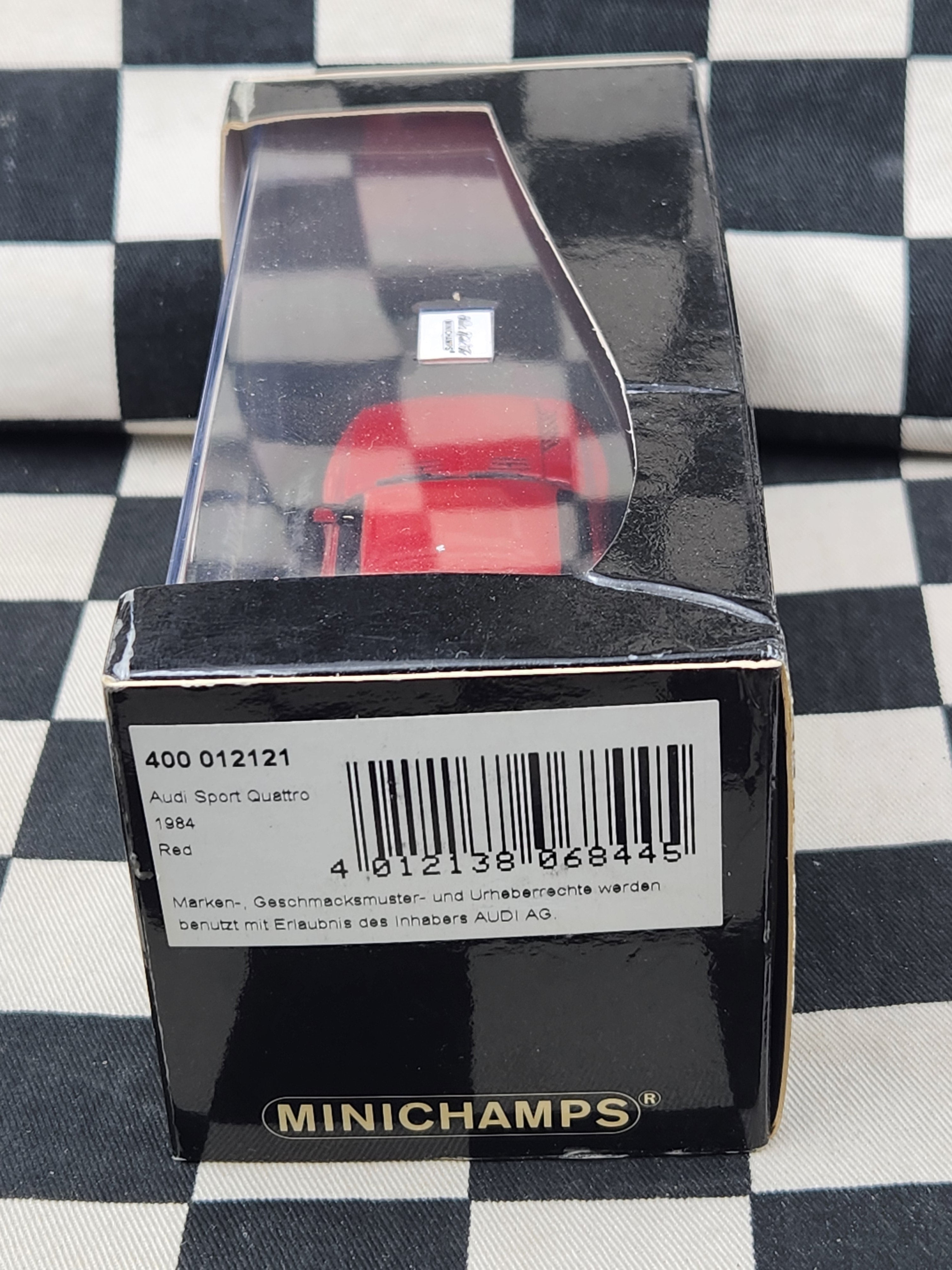 Minichamps 1:43 Audi Sport Quattro 1984 Red