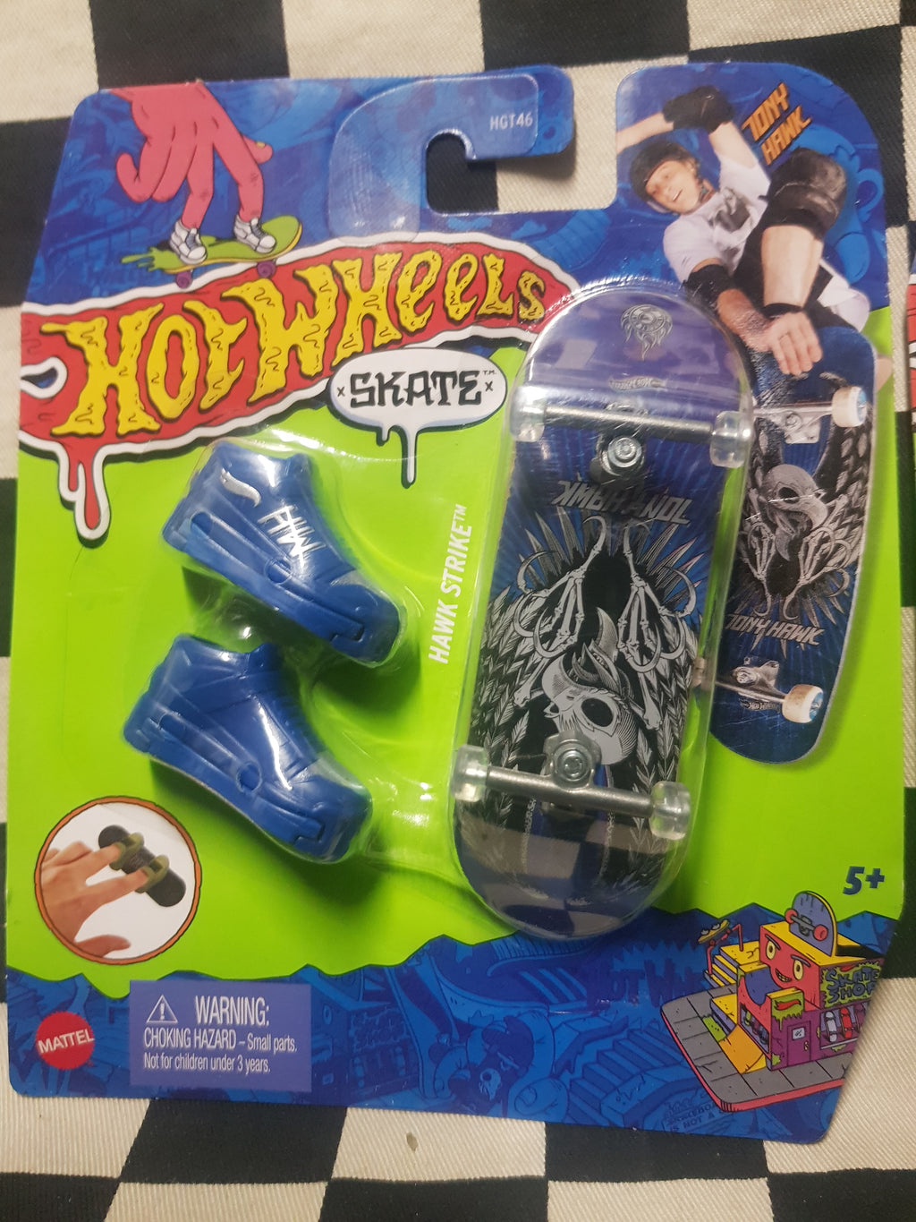 Hot Wheels TREASURE HUNT Tony Hawk Skateboard Choice of 2