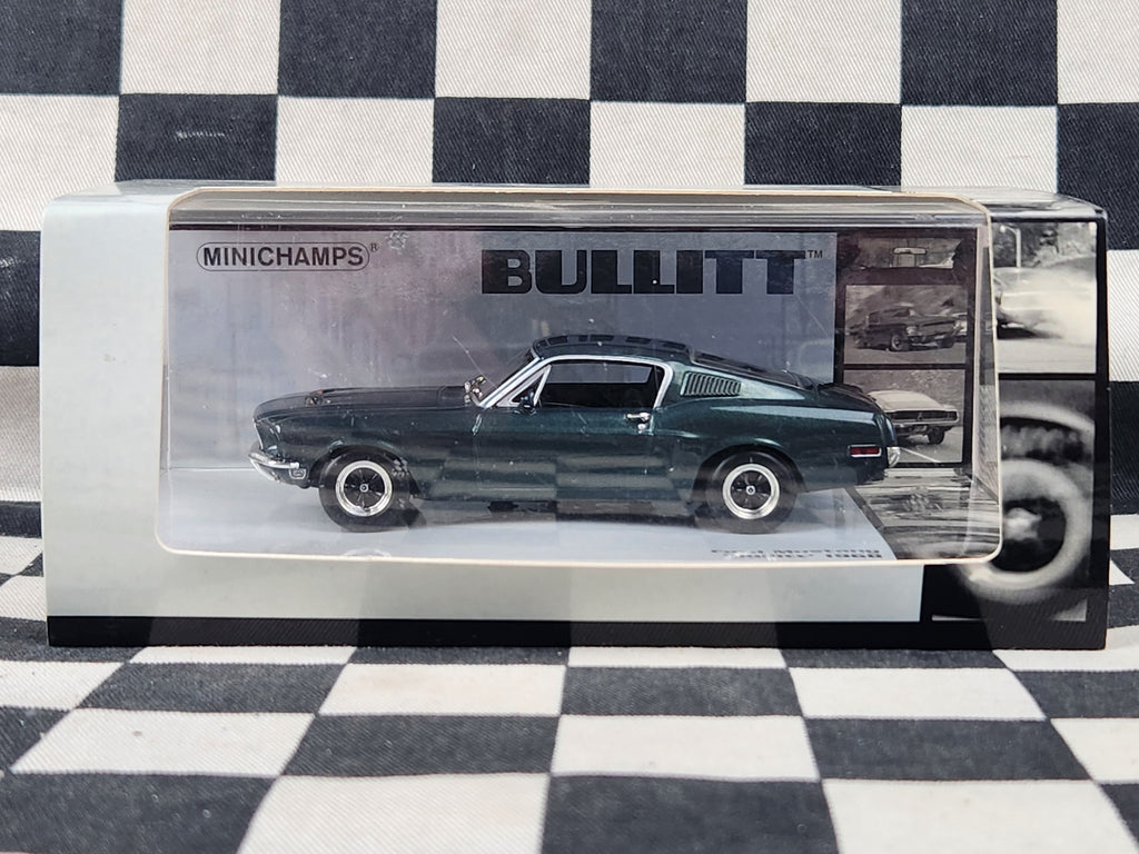 Minichamps 1:43 BULLITT 1968 Ford Mustang Limited Edition 3333 pcs