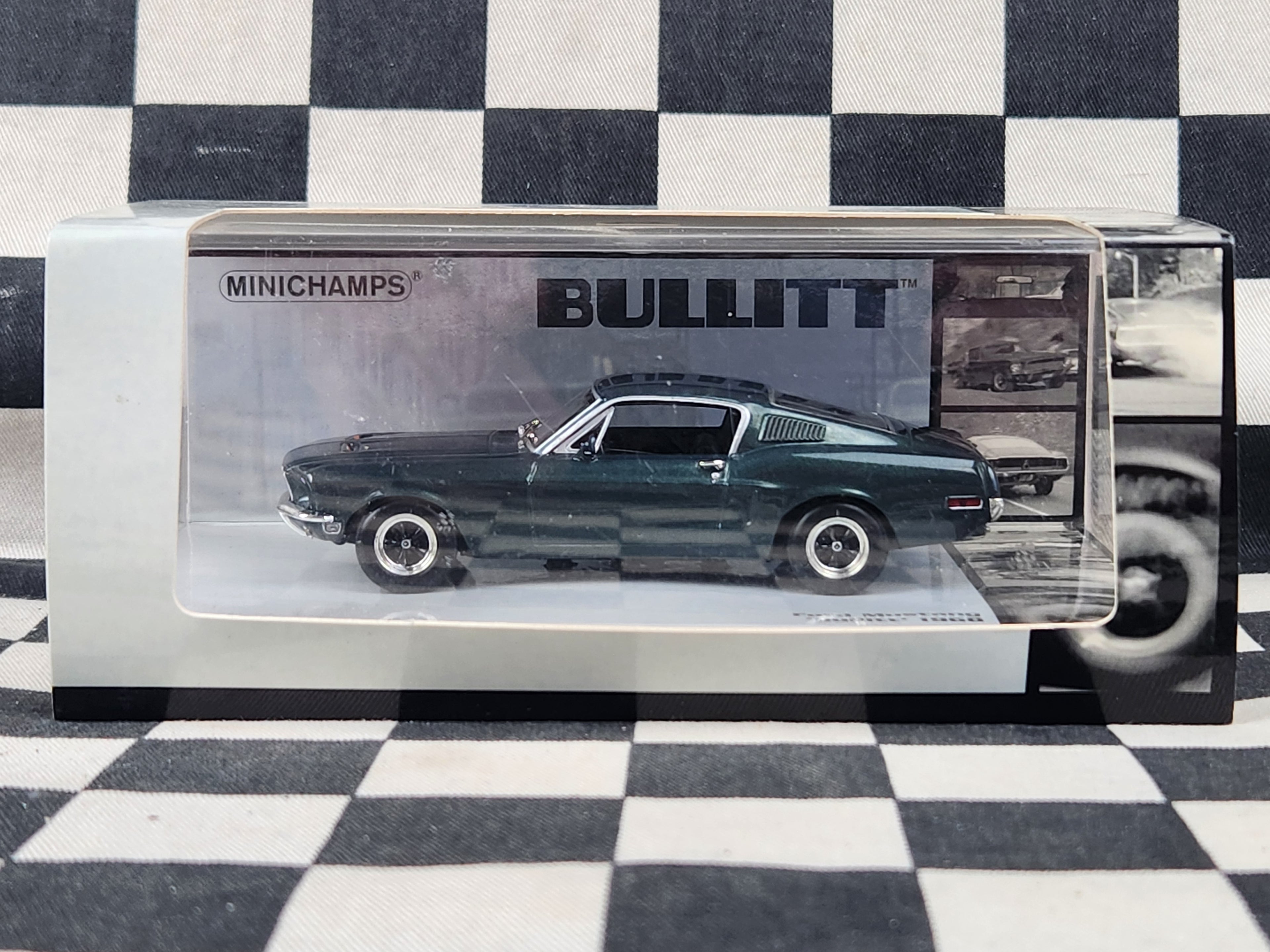 Minichamps 1:43 BULLITT 1968 Ford Mustang Limited Edition 3333 pcs