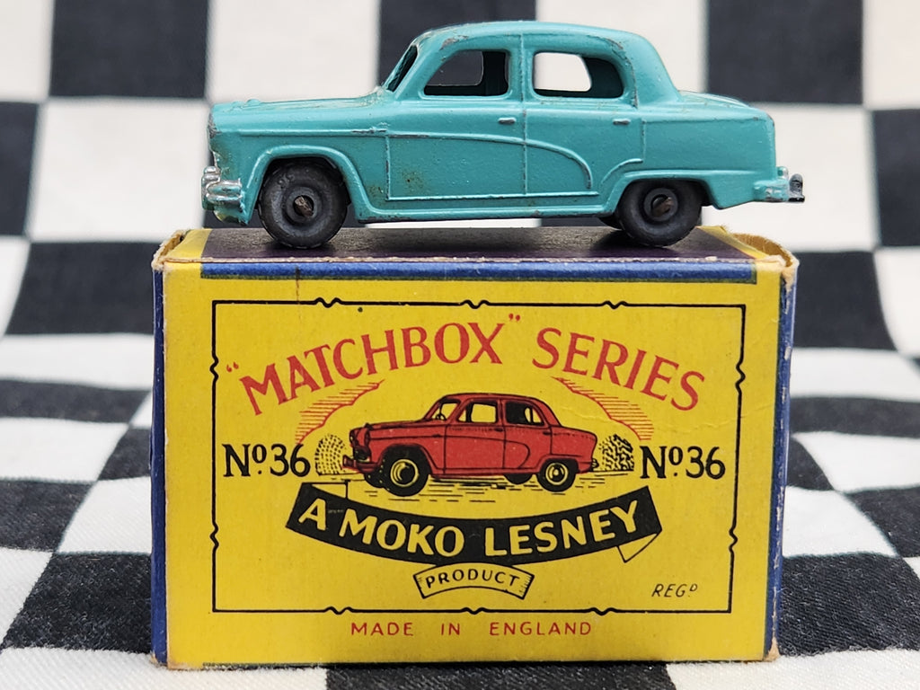 Matchbox Lesney Moko No36 Austin A50 Cambridge in Original Box
