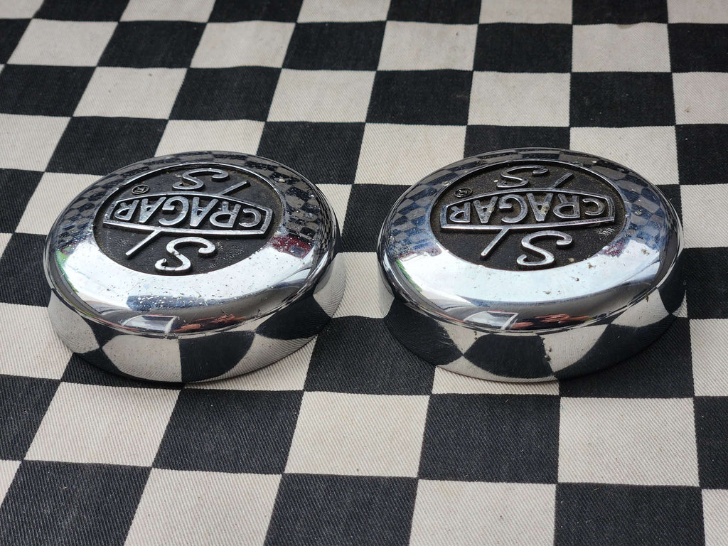 Genuine Vintage Cragar S/S Centre Caps EACH