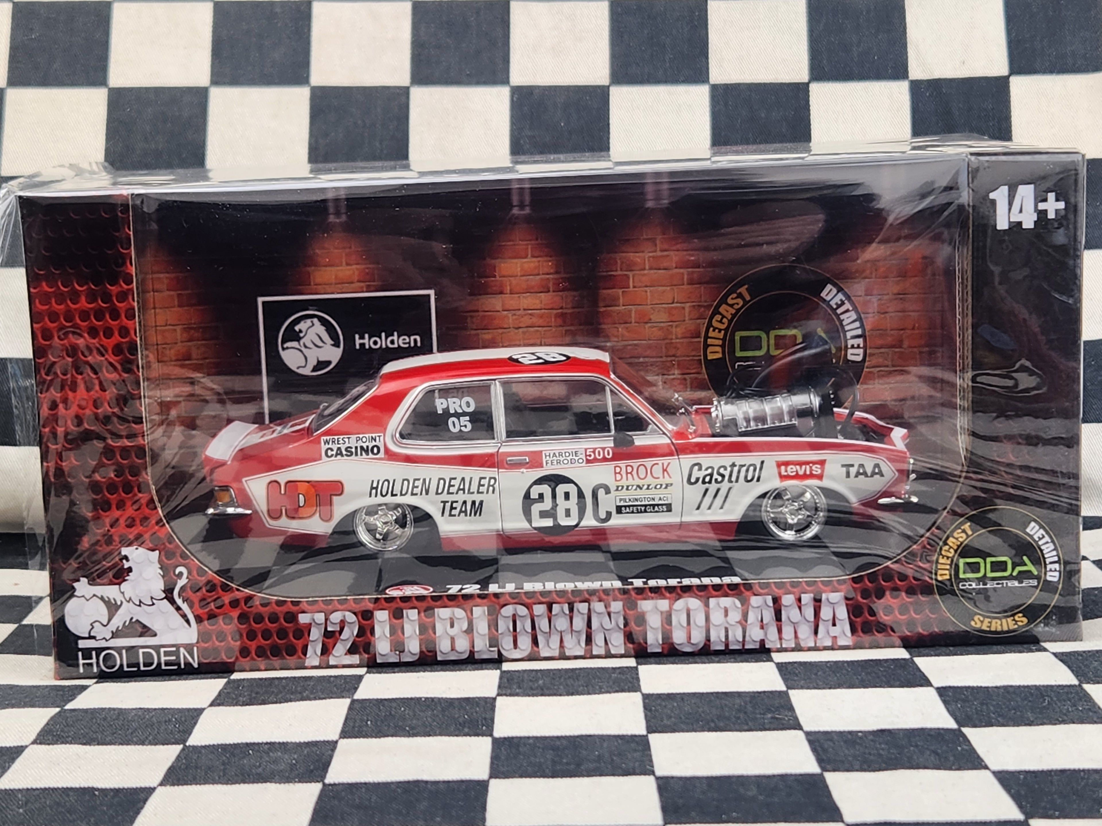 DDA 1/24 72 LJ Torana Blown Brock HDT Pro 05
